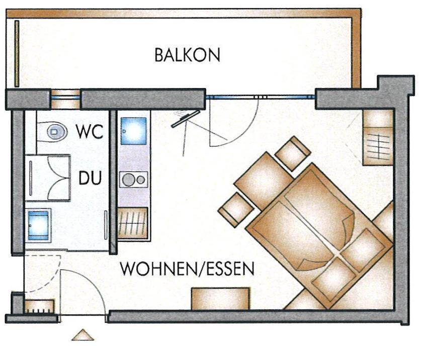 Apartment with Shower photo 3