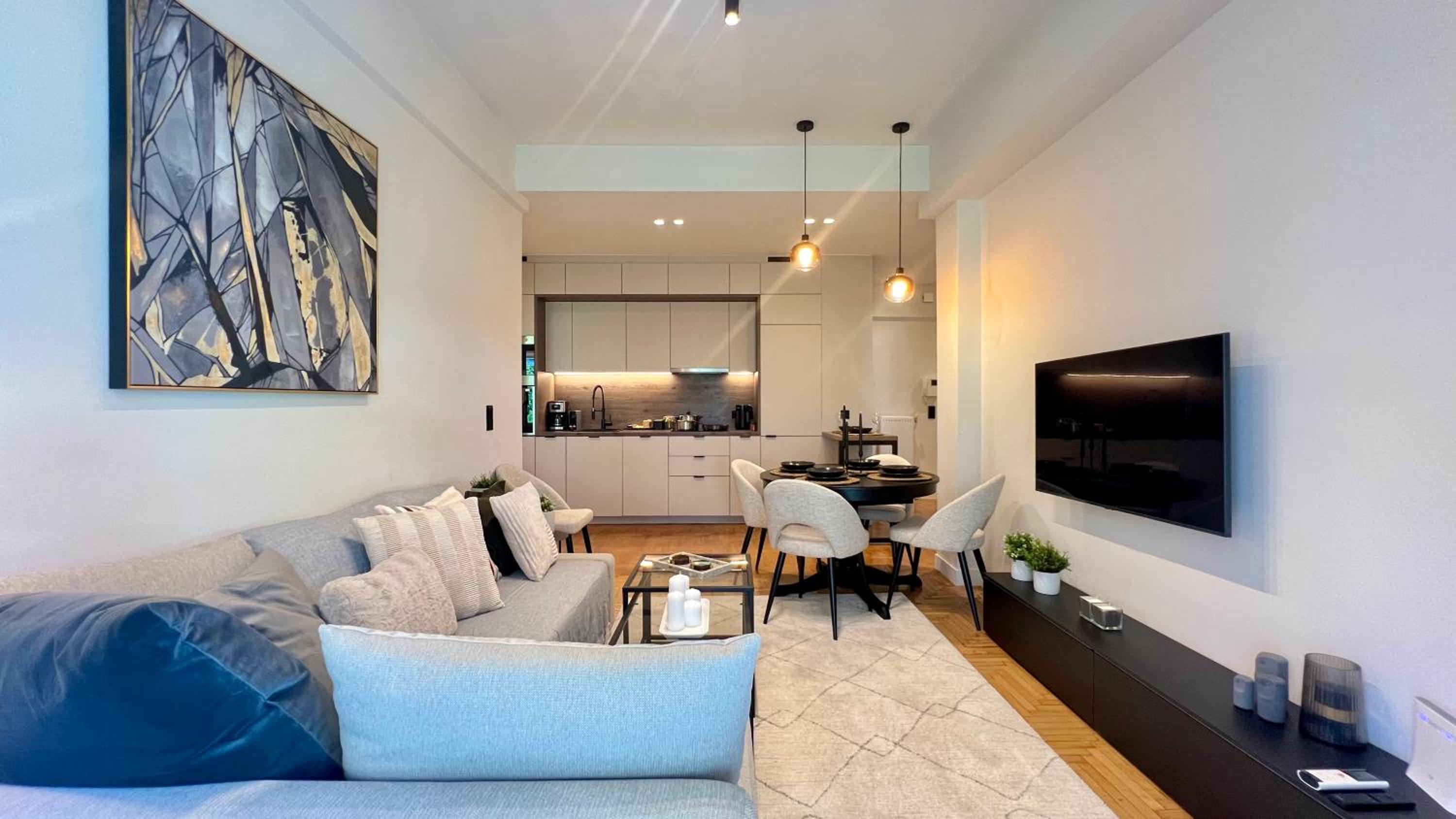 Two-Bedroom Apartment with Balcony