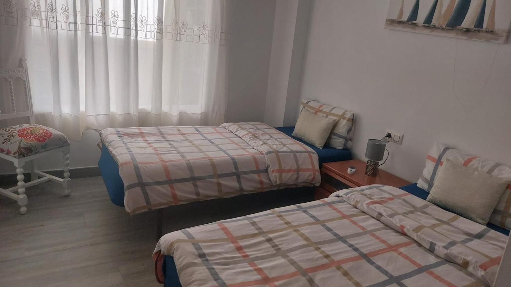 Apartamento de dos habitaciones