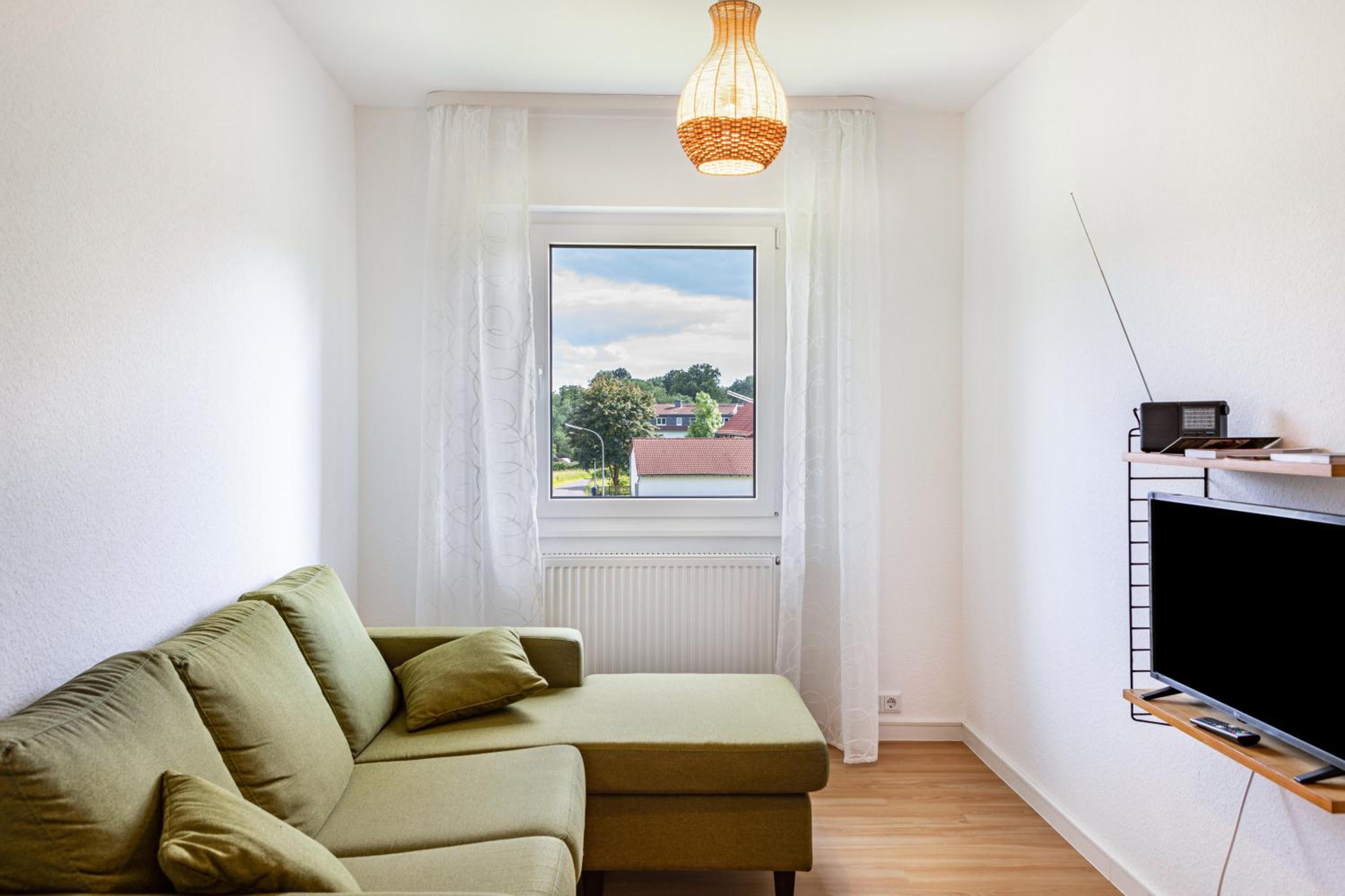 Three-Bedroom Premium Apartment with Balcony