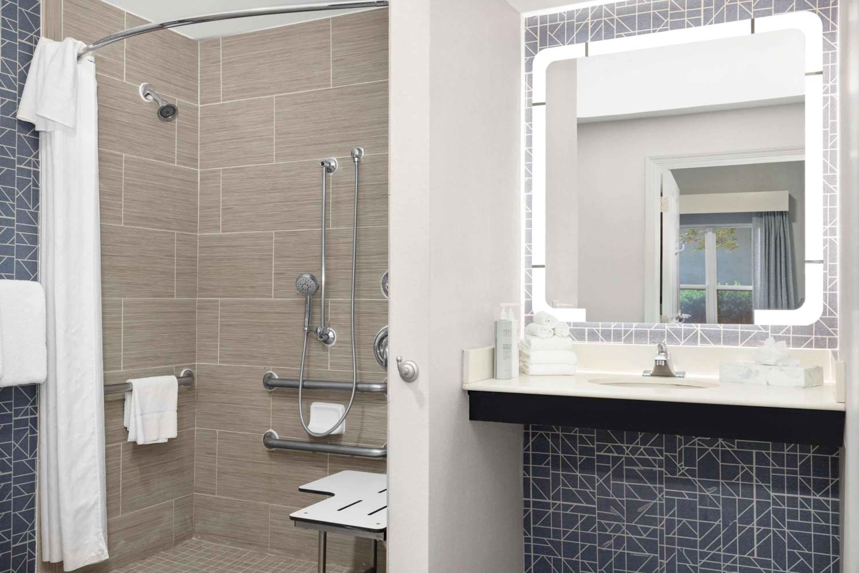 King Room with Roll-In Shower - Disability Access