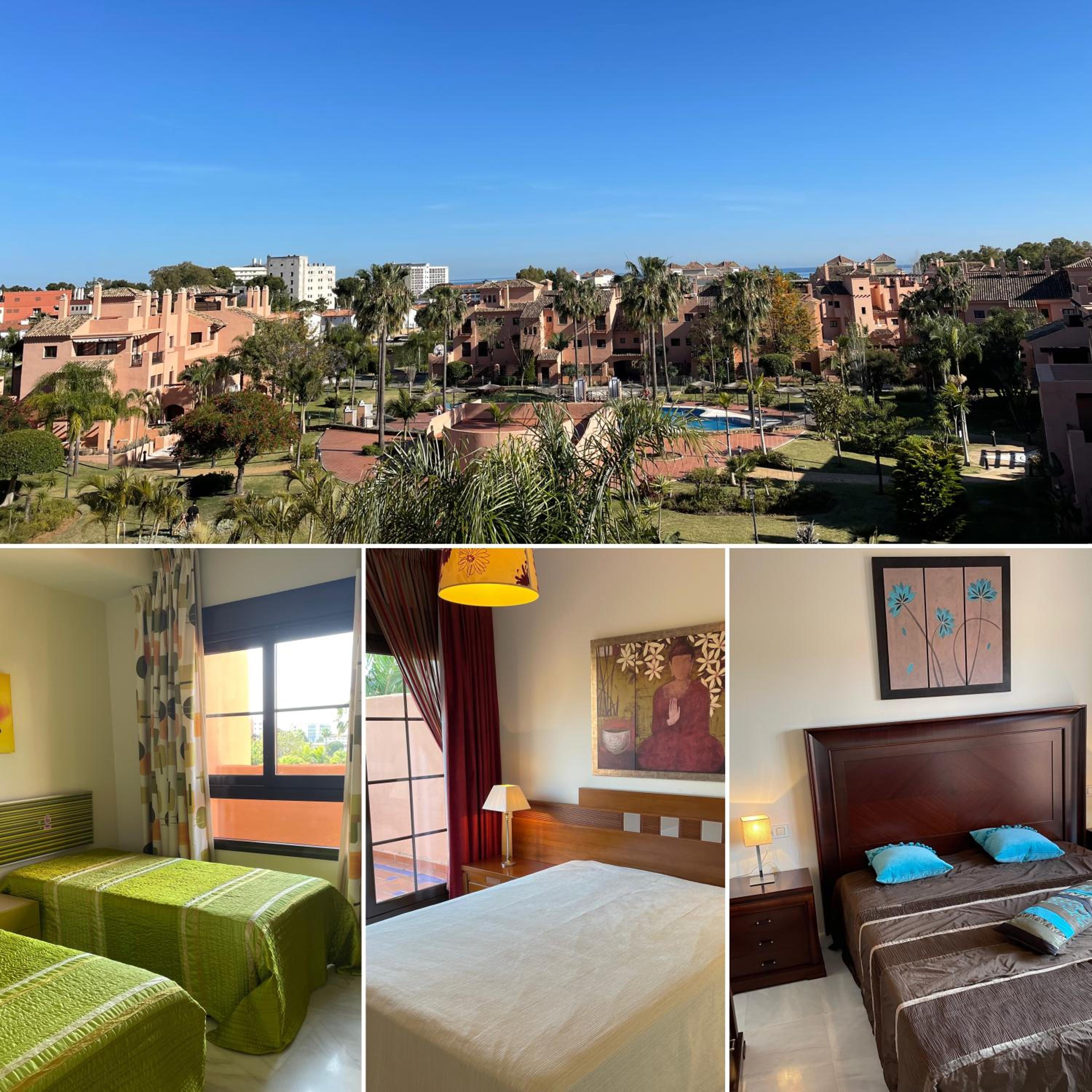 Three-Bedroom Apartment with Balcony