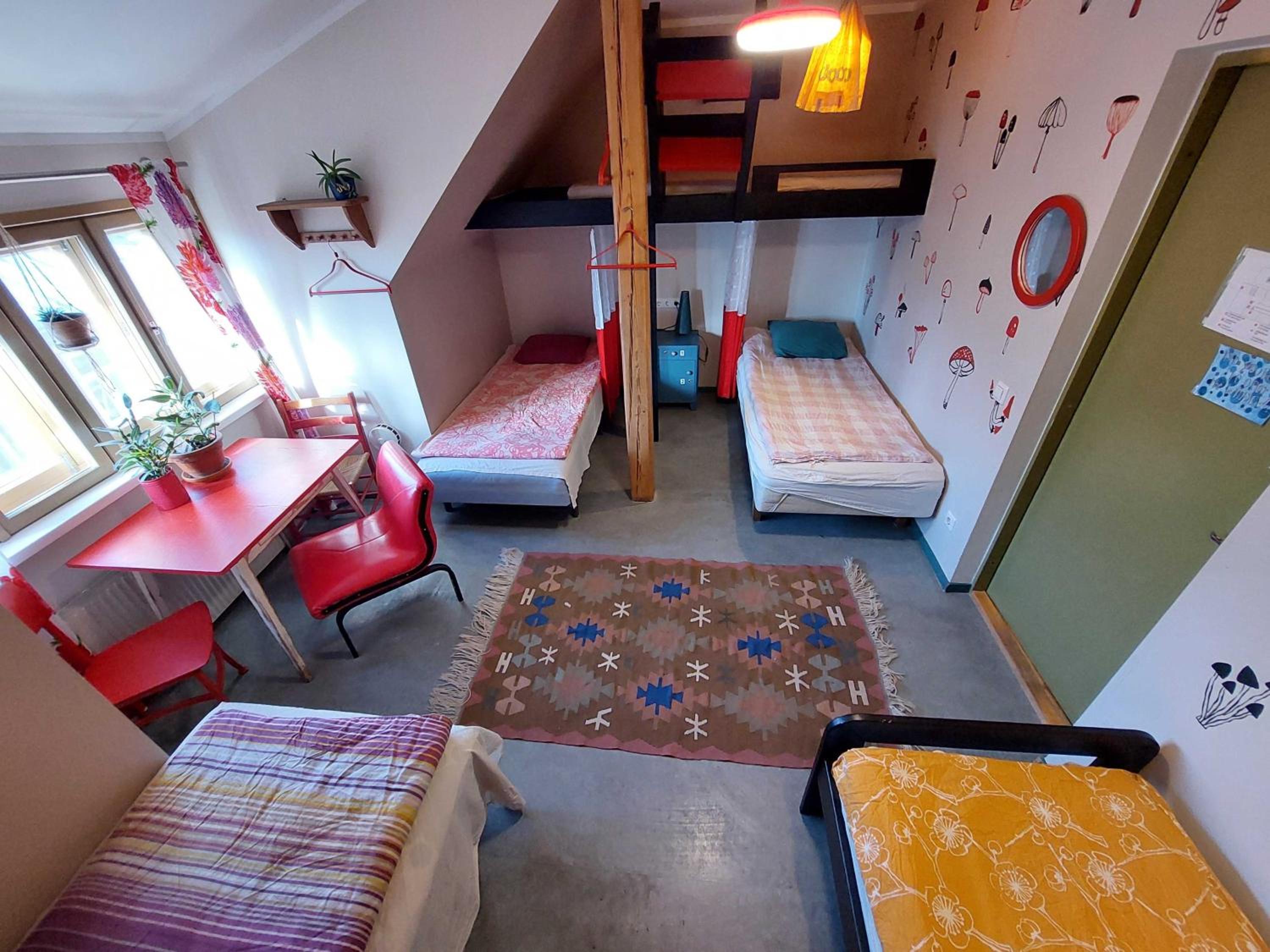 Bed in 6-Bed Female Dormitory Room photo 1