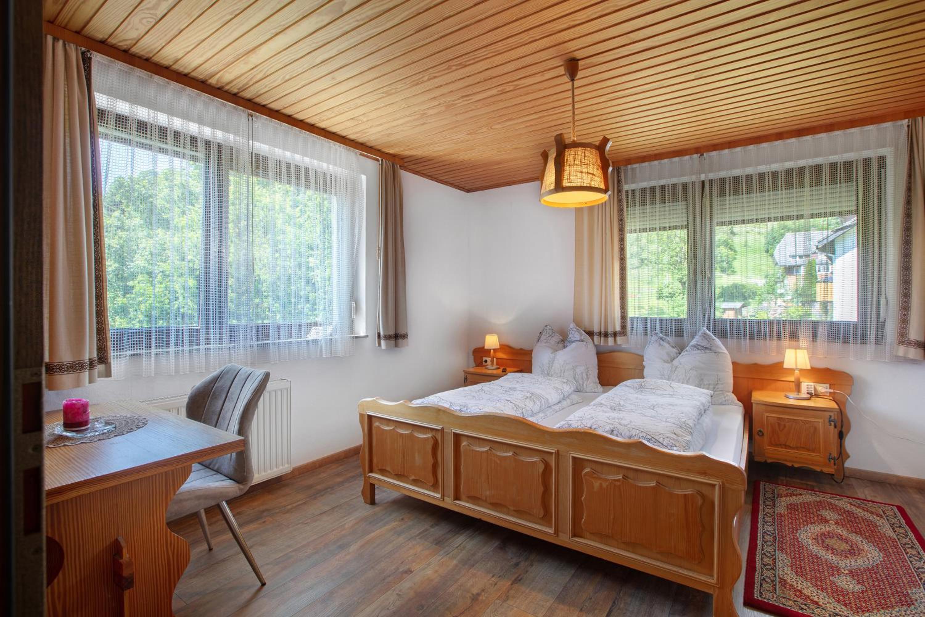 Two-Bedroom Deluxe Apartment with Garden View