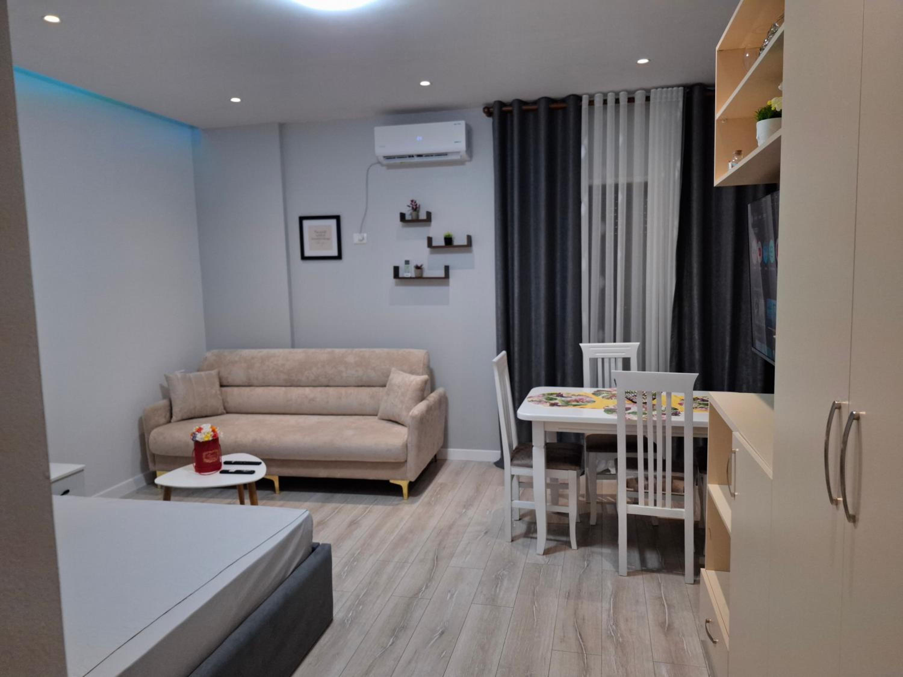 Studio with Balcony