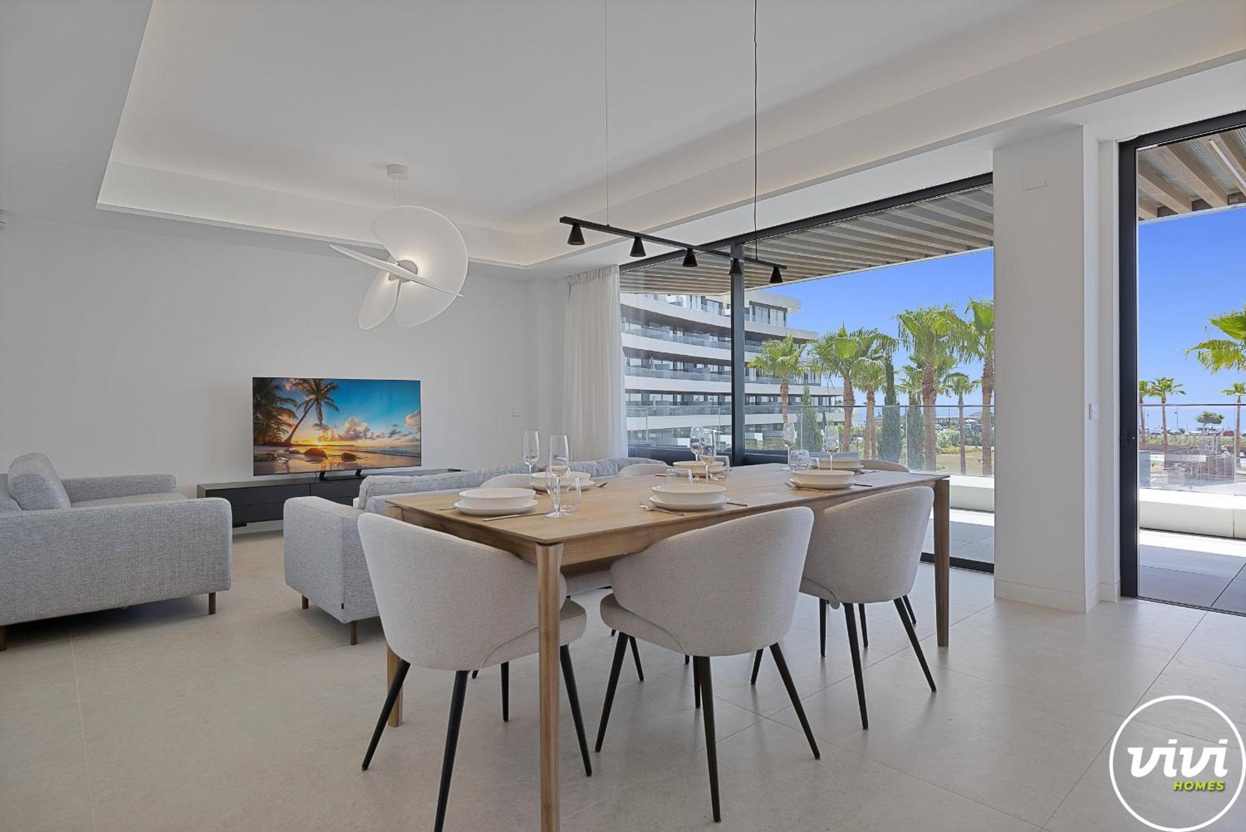 Apartamento con vista al mar