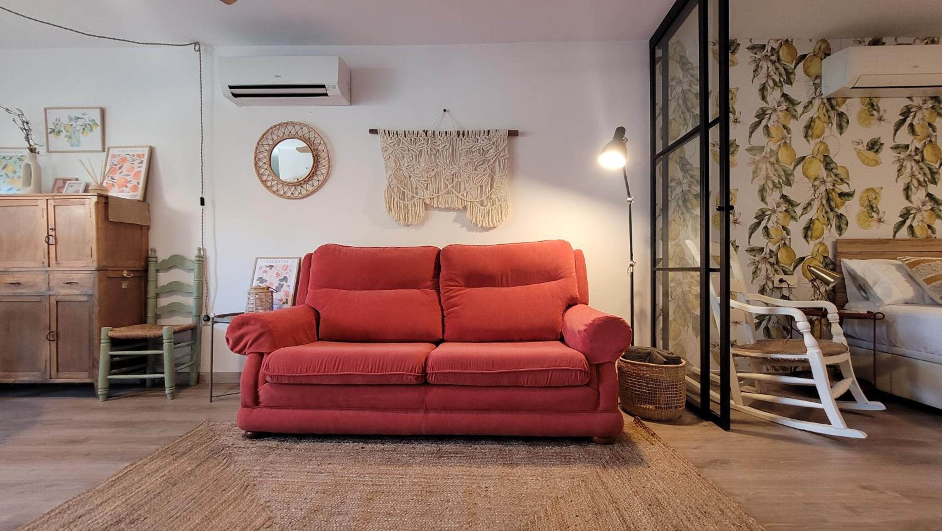 Apartamento de una habitación con terraza