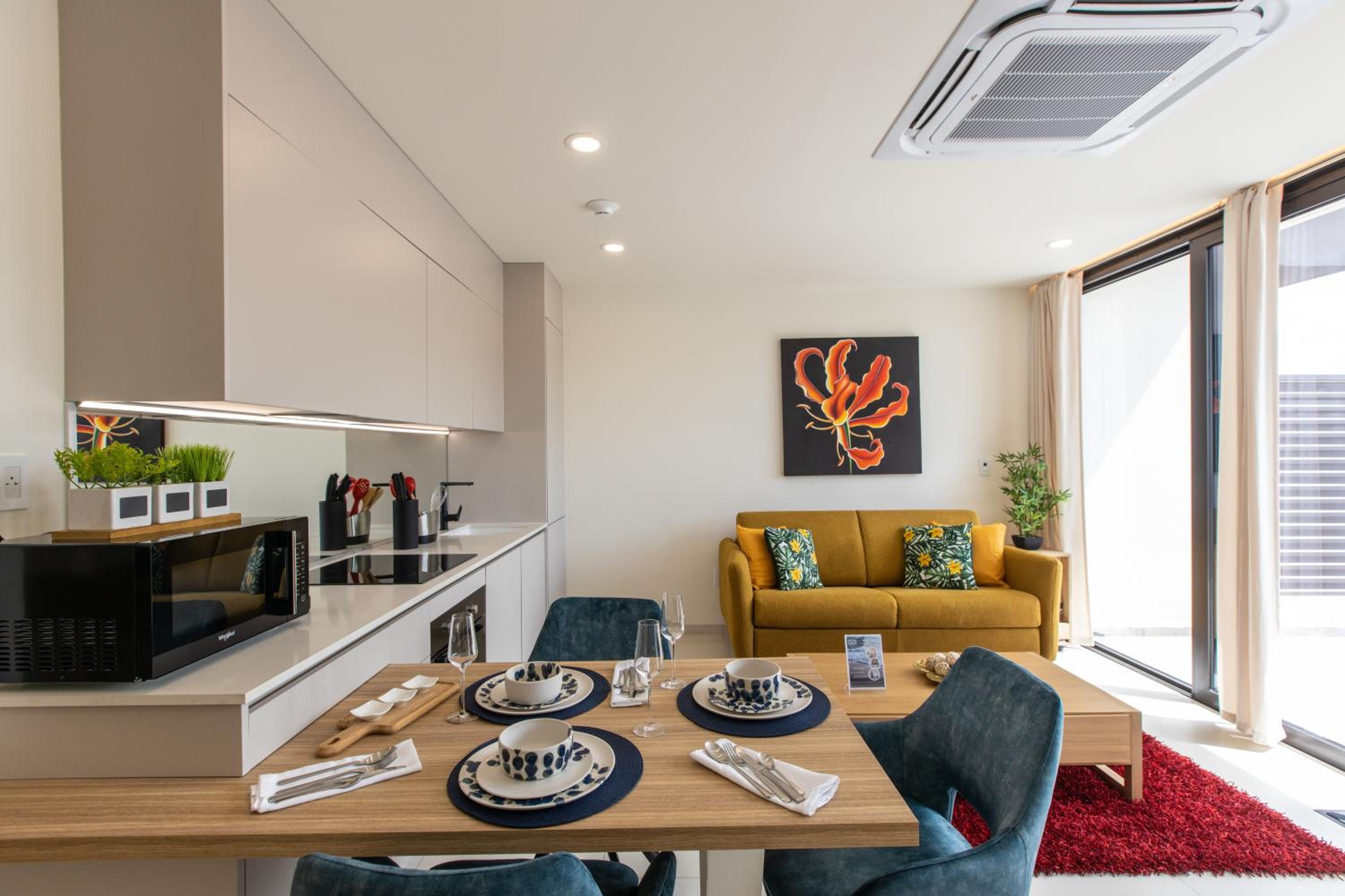 One-Bedroom Apartment with Garden