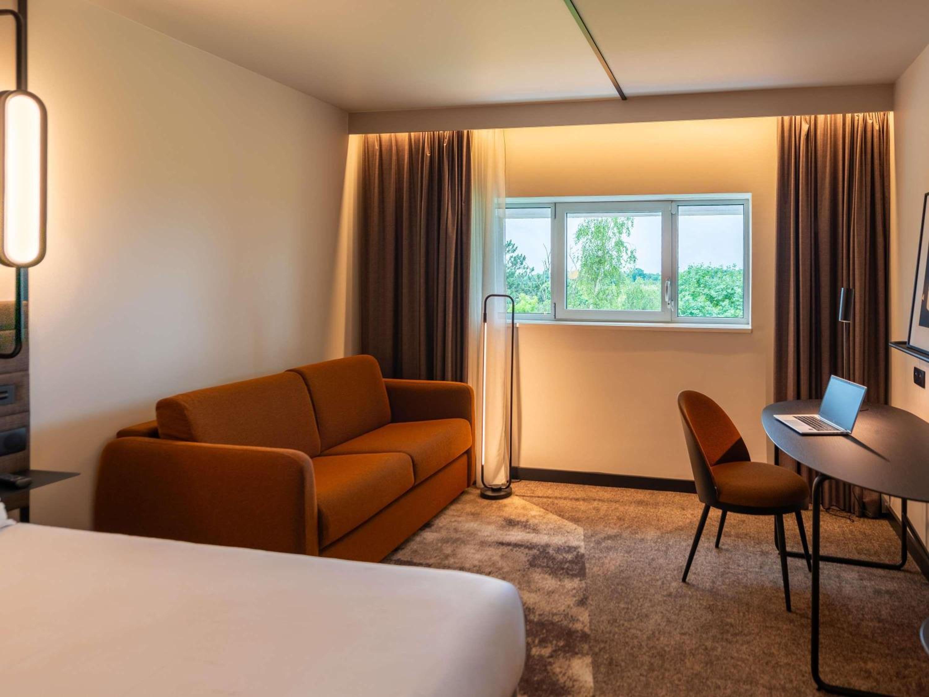 Executive Room with Queen Bed and Double Sofa Bed