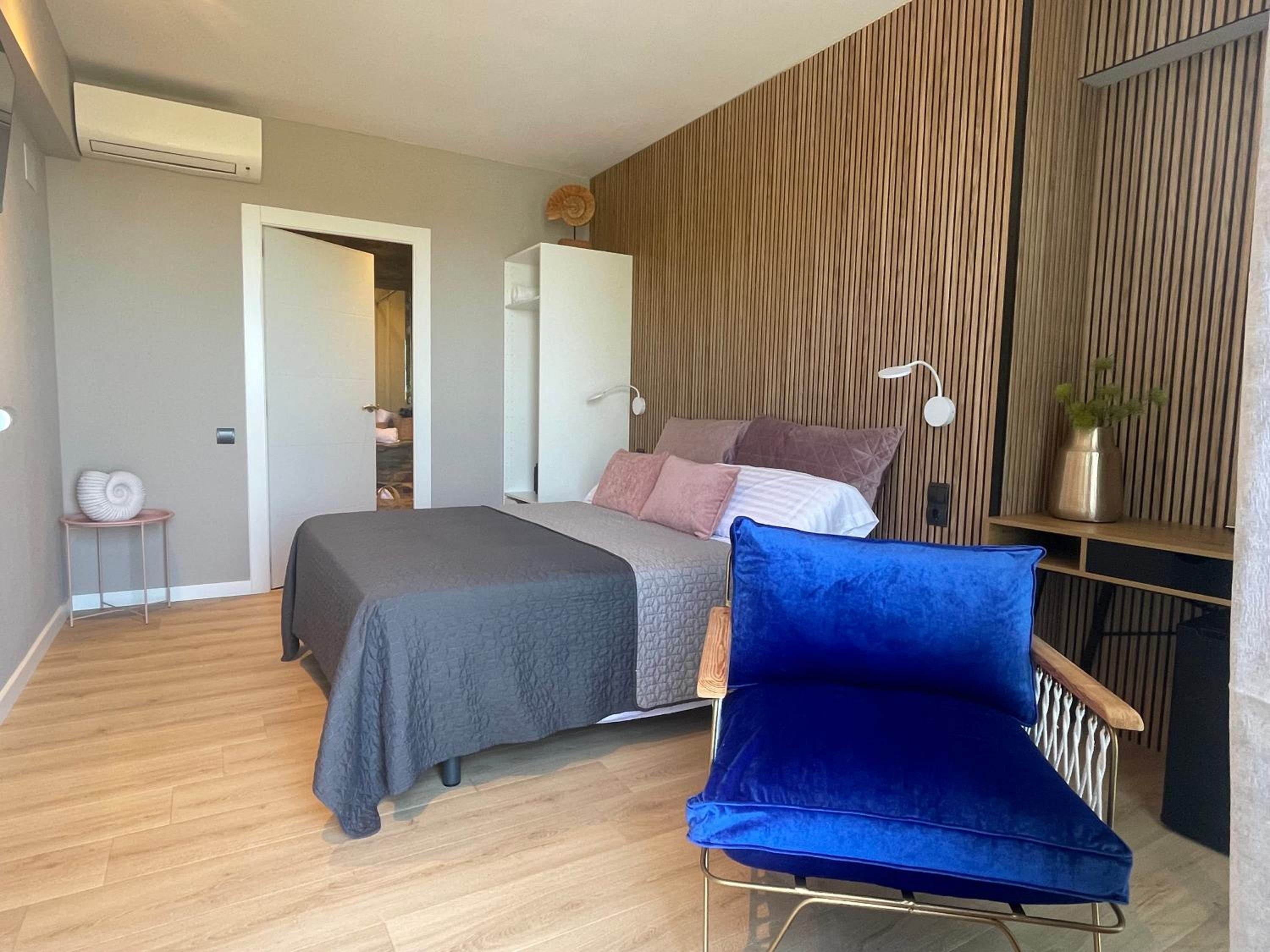 Habitación Doble con Terraza y Vistas al Mar