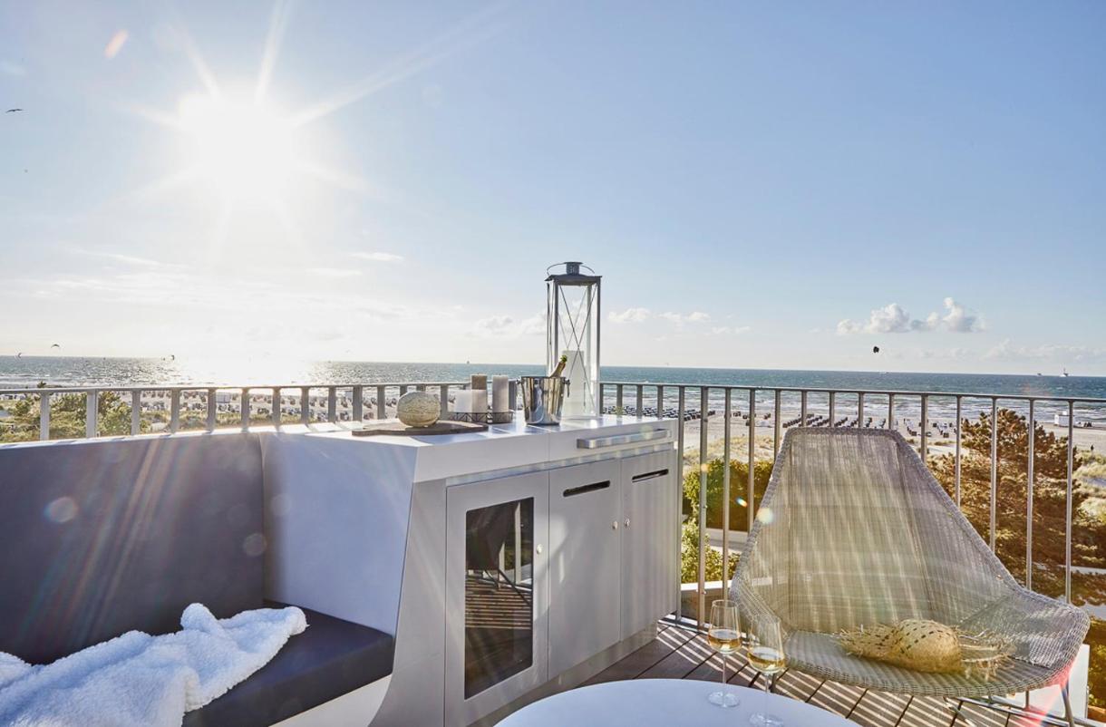 Sky Suite mit Dachterrasse und Meerblick-Whirlpool