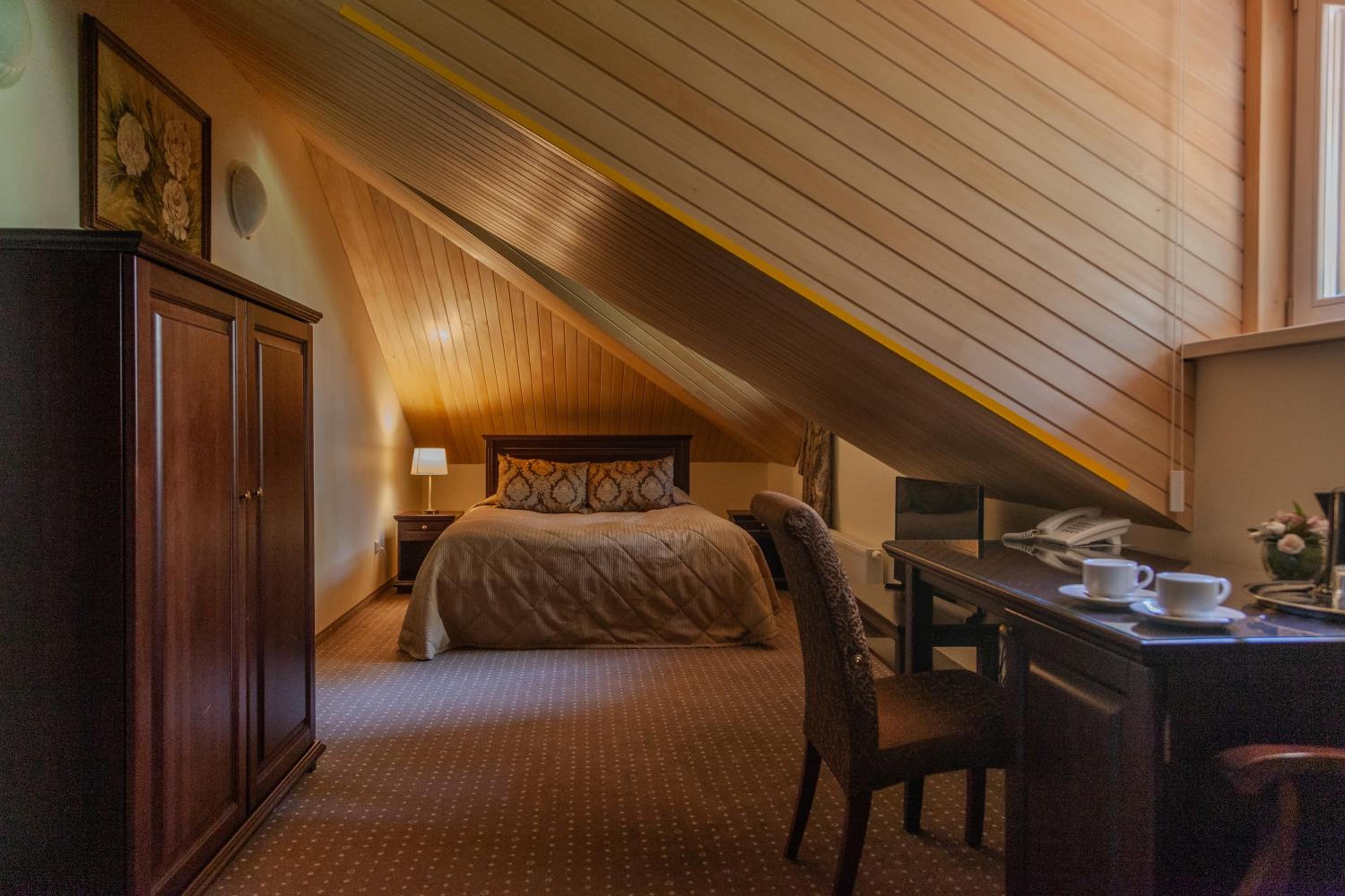 Double Room with Double Bed - Attic with SPA Access