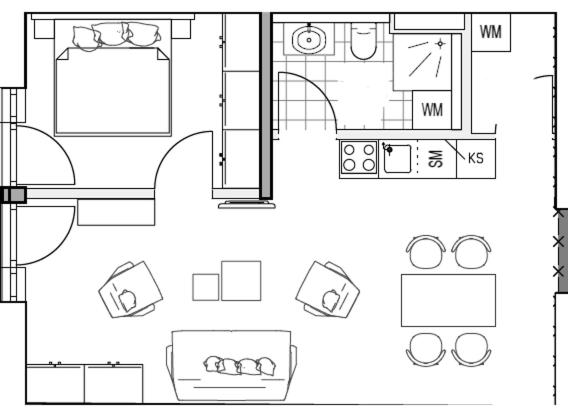Apartment with Terrace