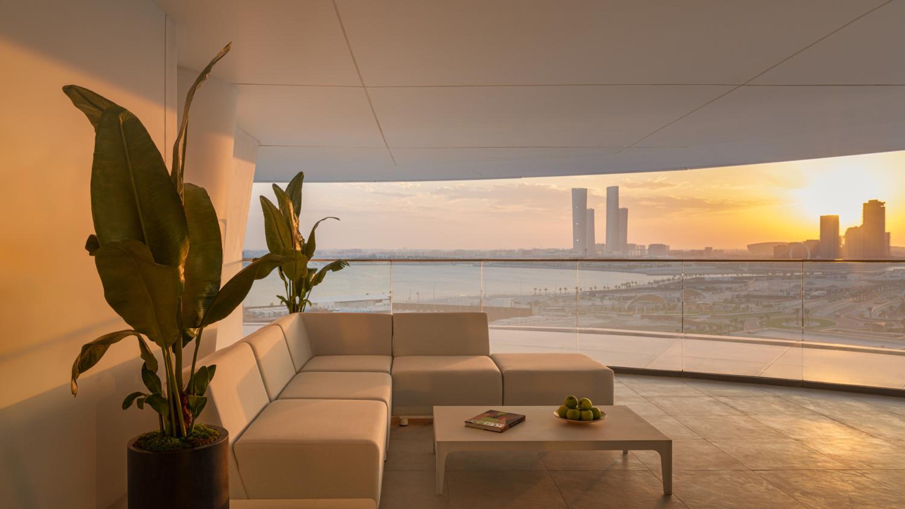 Premium Room with Sea View and Meryal Waterpark Access - Photo 4