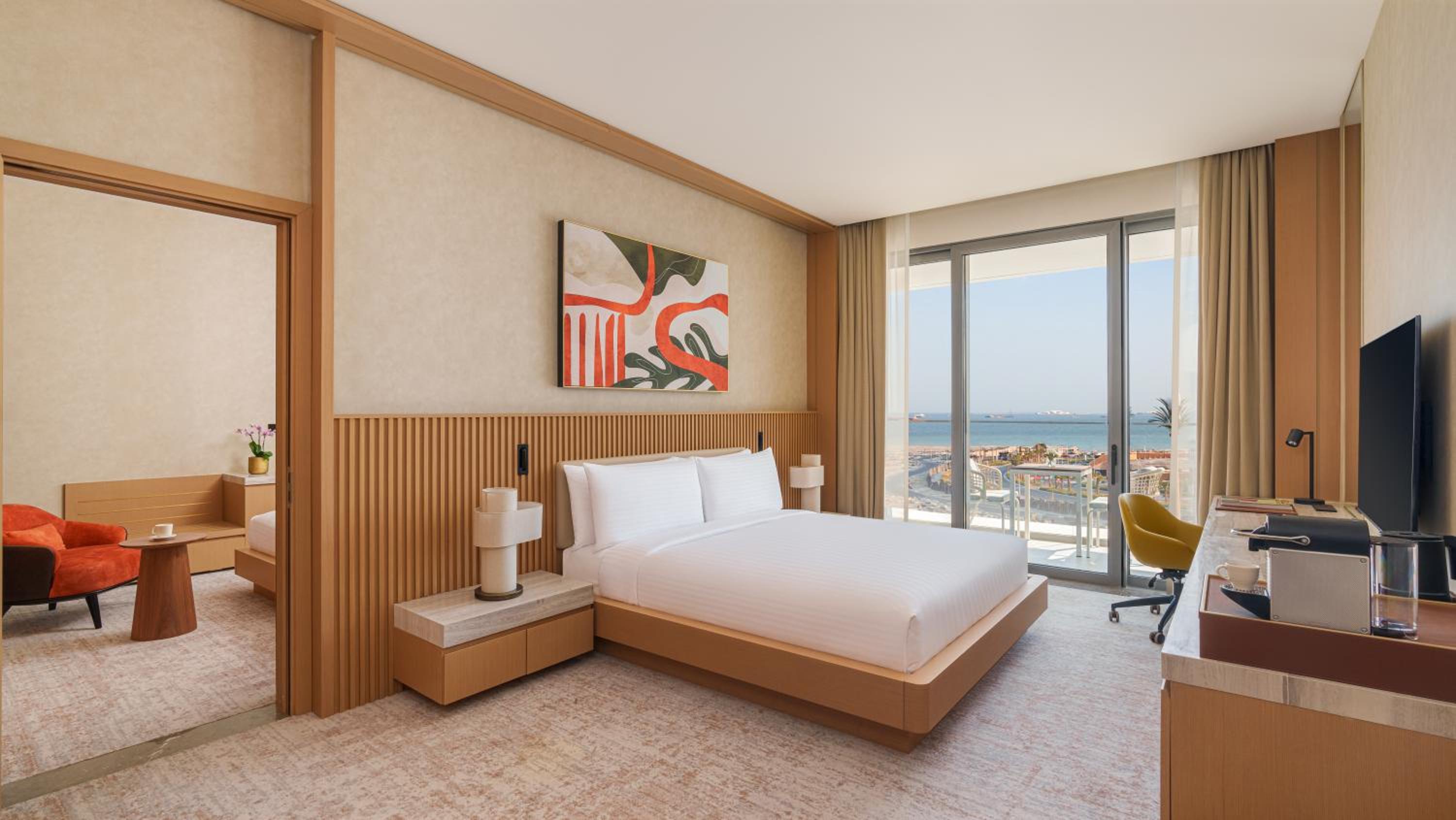 Two Bedroom Family Room Sea View with Meryal Waterpark Access - Photo 8