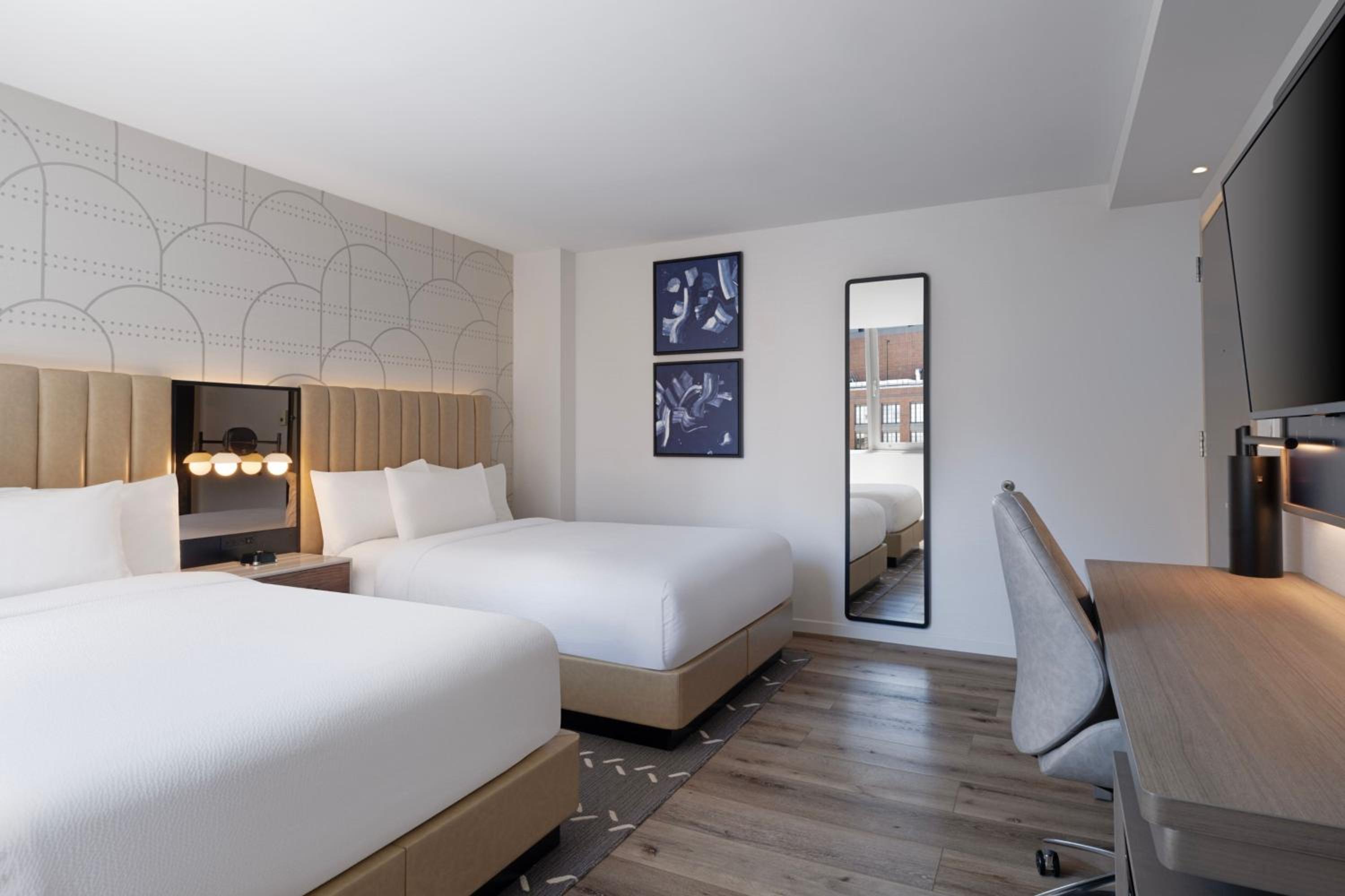 Double Room with Two Double Beds - High Floor