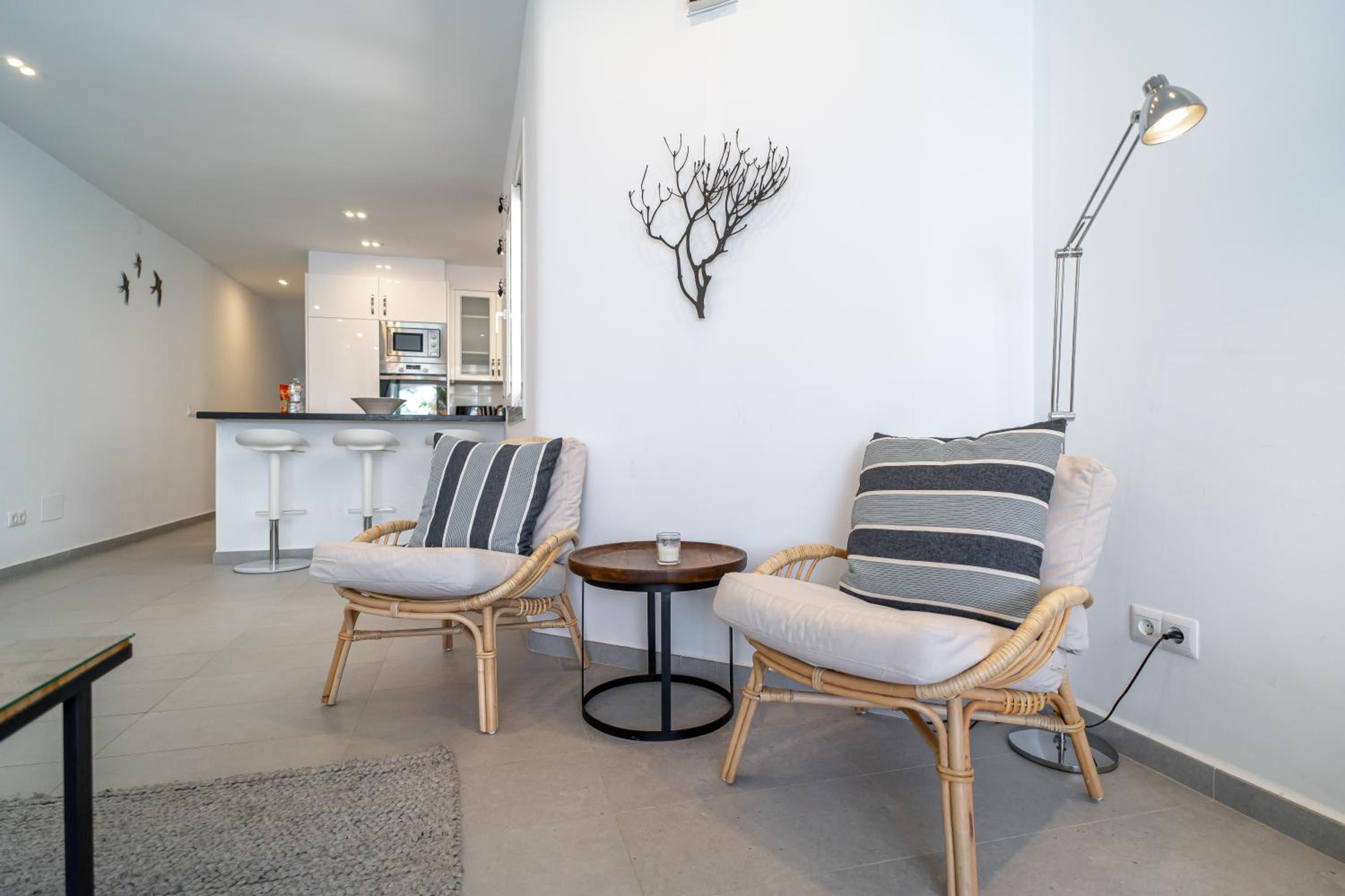 Apartamento con vista al mar