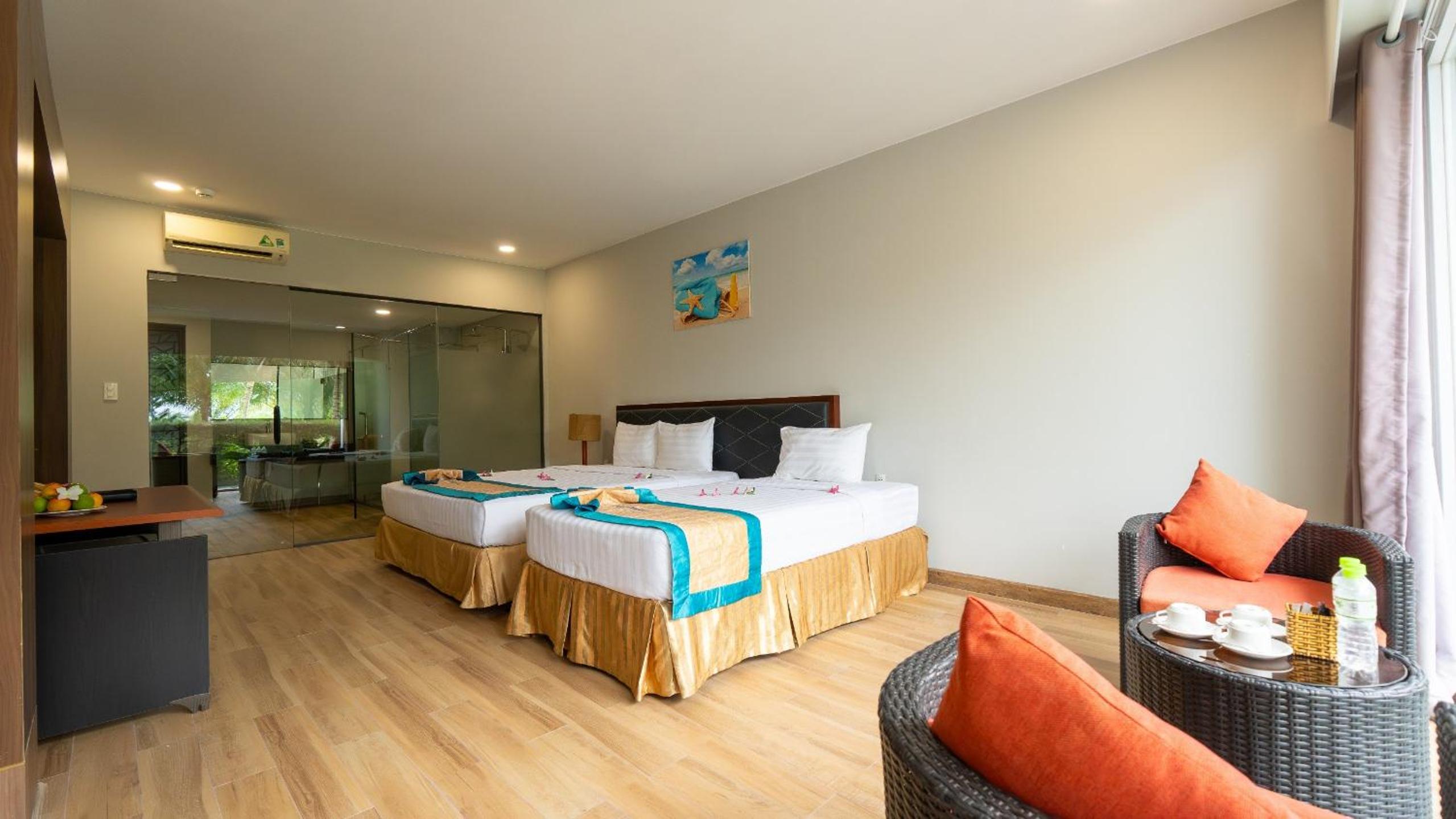 Deluxe Double or Twin Room with Garden View photo 3