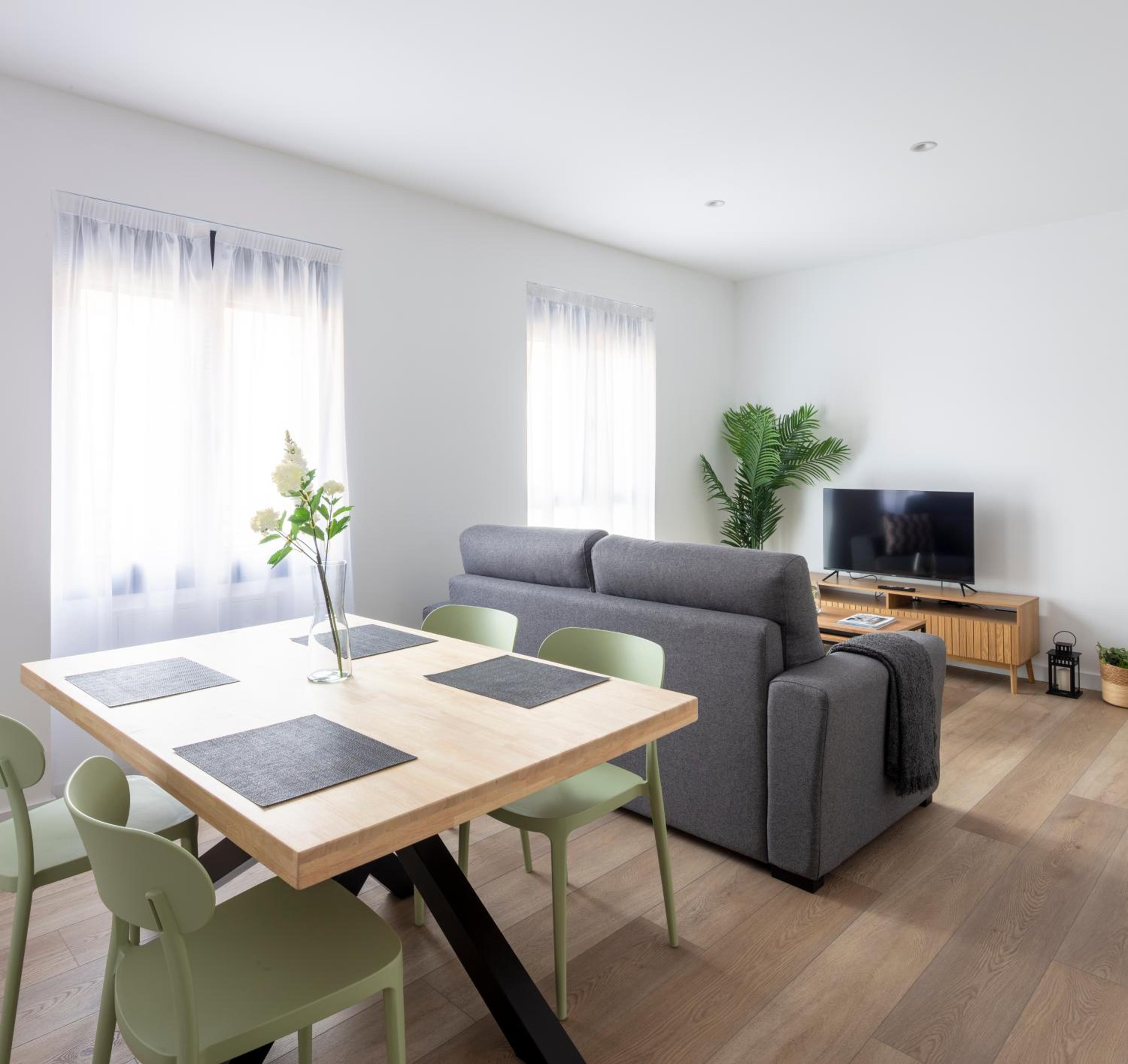 Apartamento de dos habitaciones