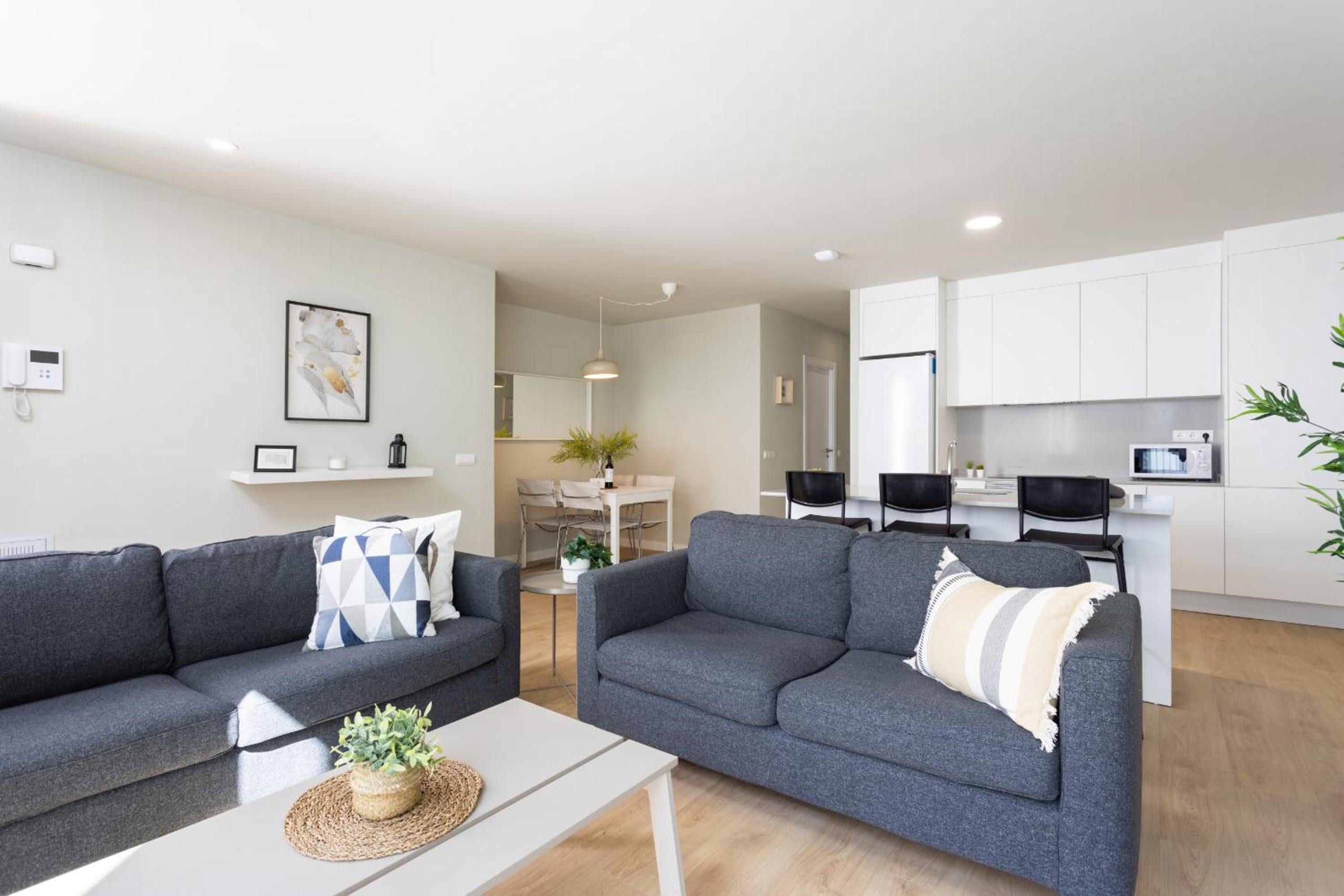 Apartamento de dos habitaciones