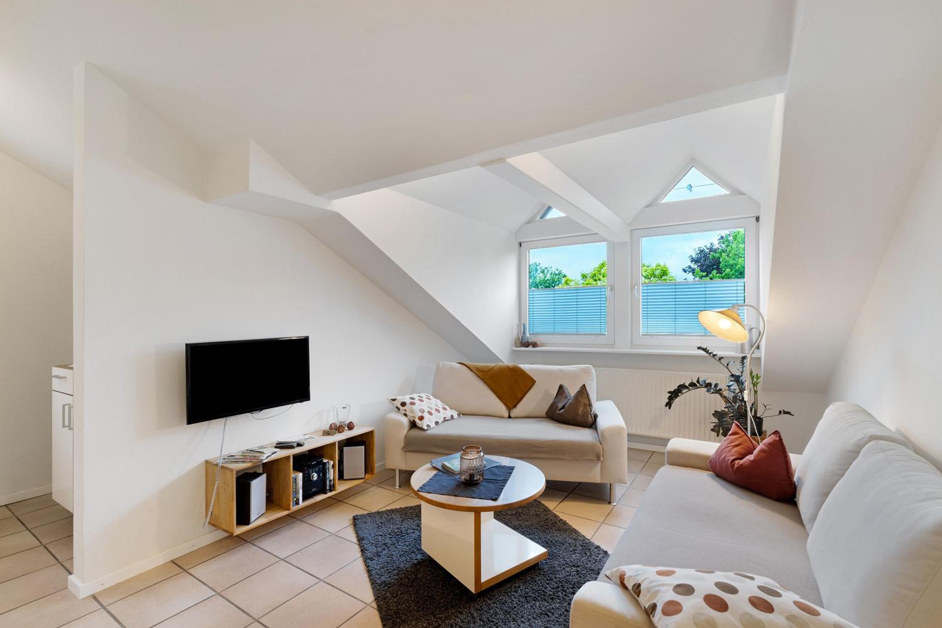 Two-Bedroom Deluxe Apartment with Garden View
