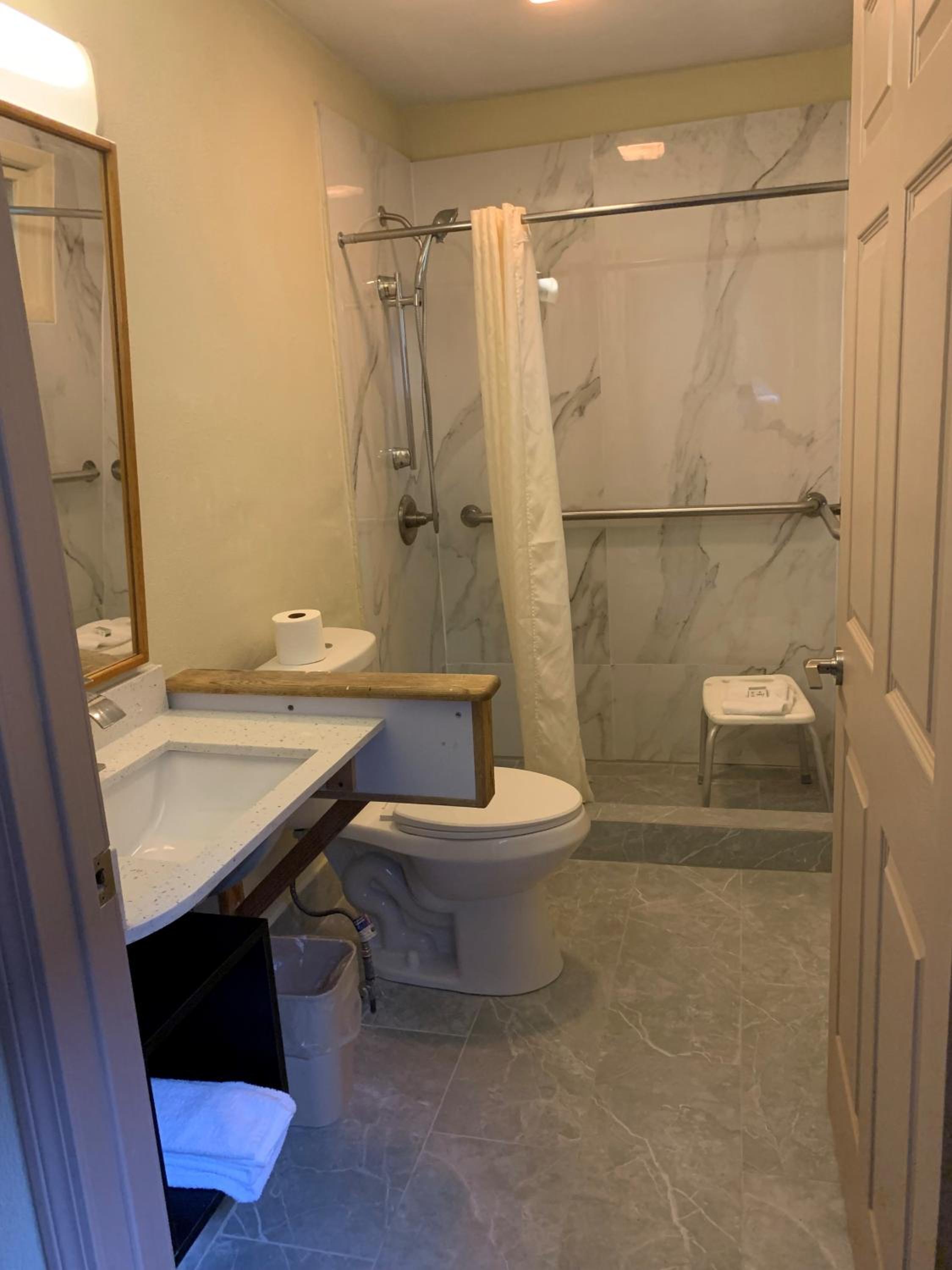 Queen Room with Bathtub w/Grab Bars - Mobility Accessible/Non-Smoking - Photo 6