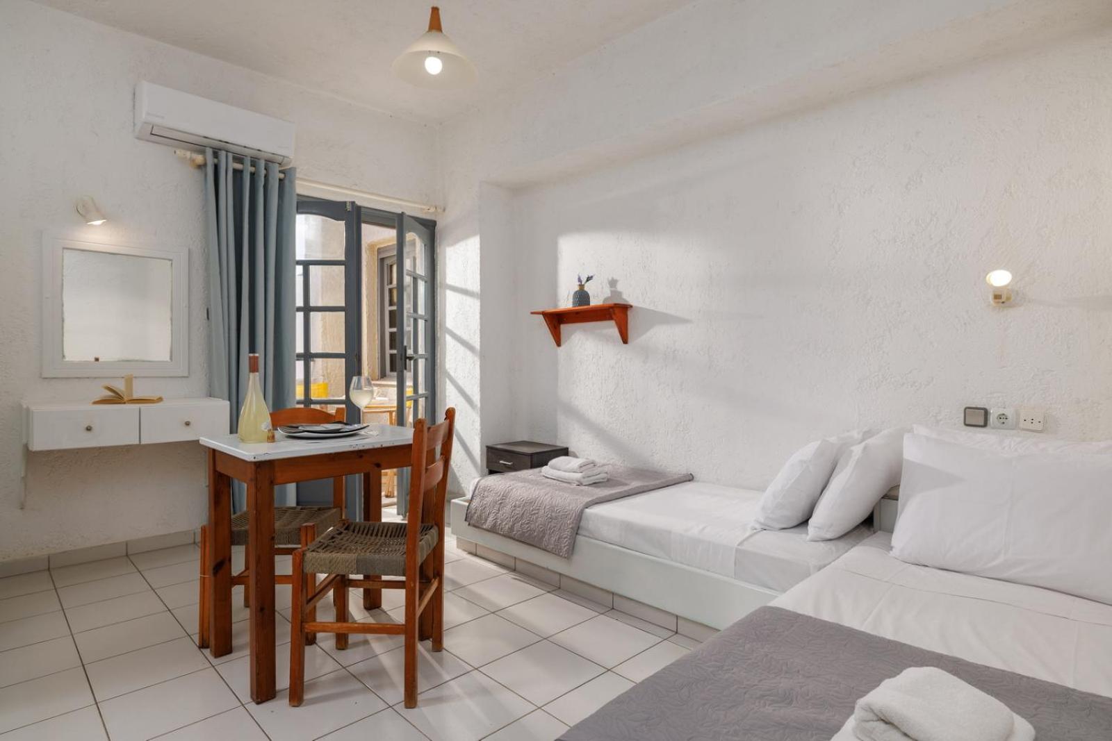 Studio with Balcony
