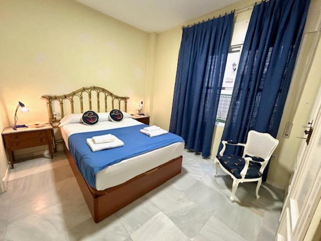 Apartamento de dos habitaciones con balcón y terraza