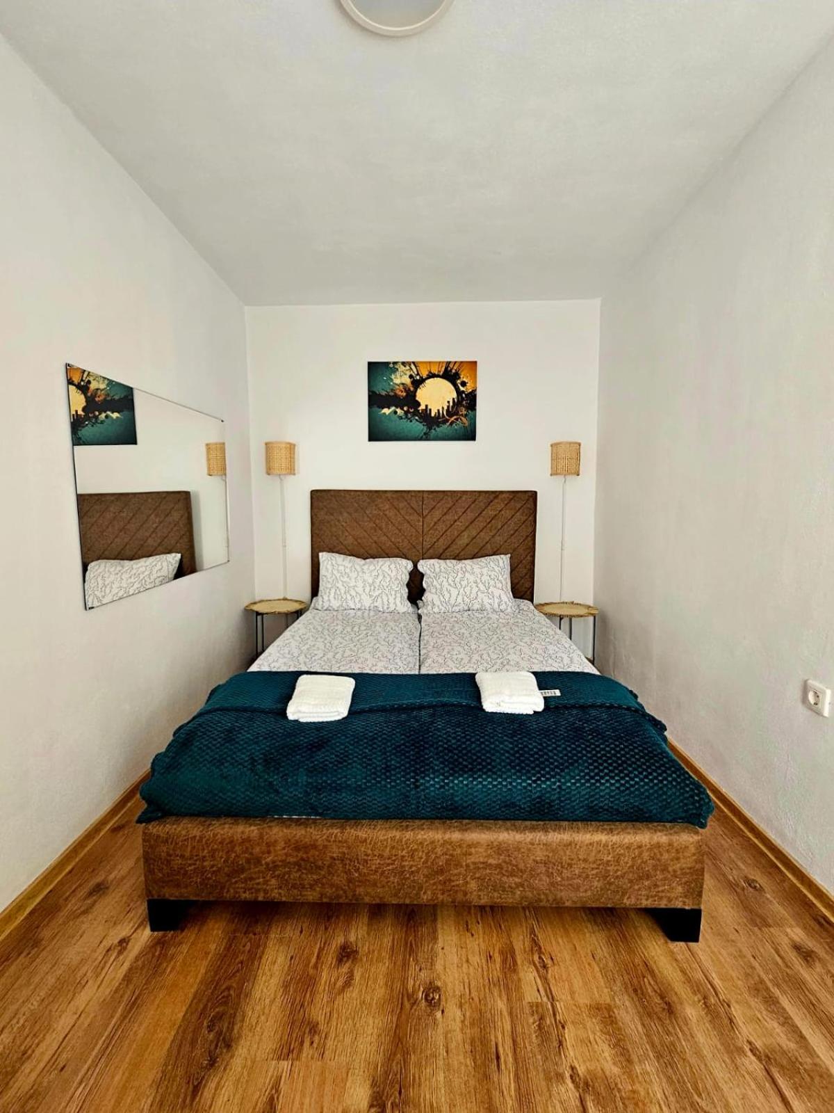 Deluxe One-Bedroom Apartment with Garden View
