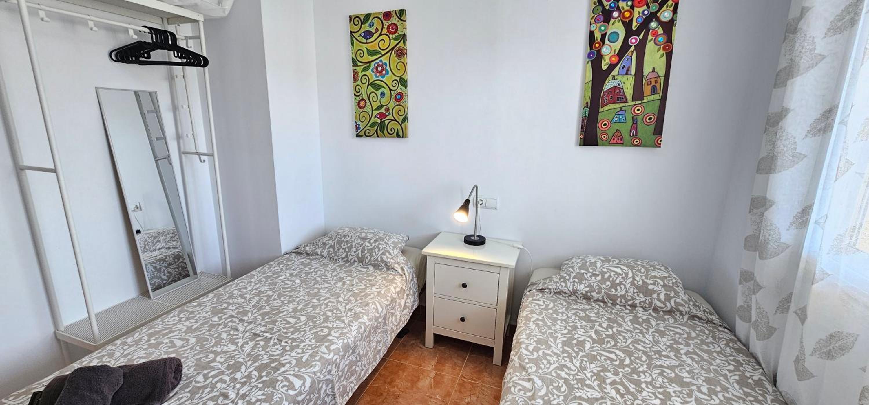 Apartamento de dos habitaciones