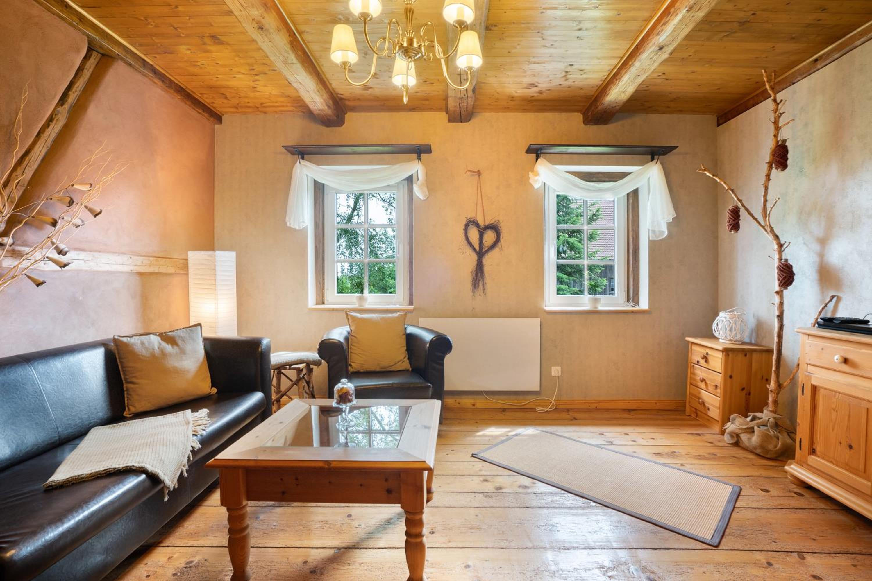 Two-Bedroom Deluxe Apartment with Garden View