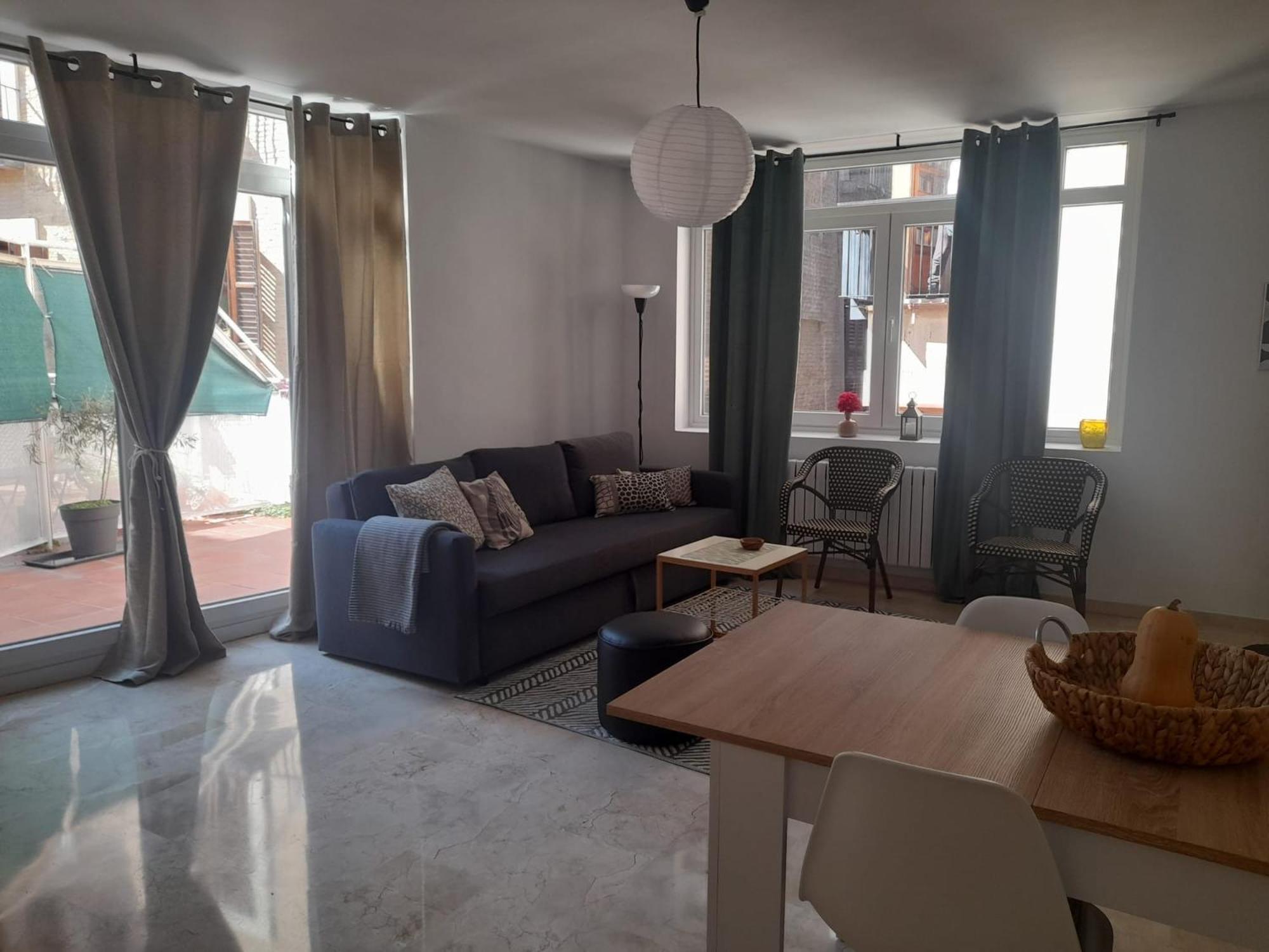 Apartamento de dos habitaciones