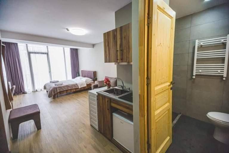 Studio with Balcony