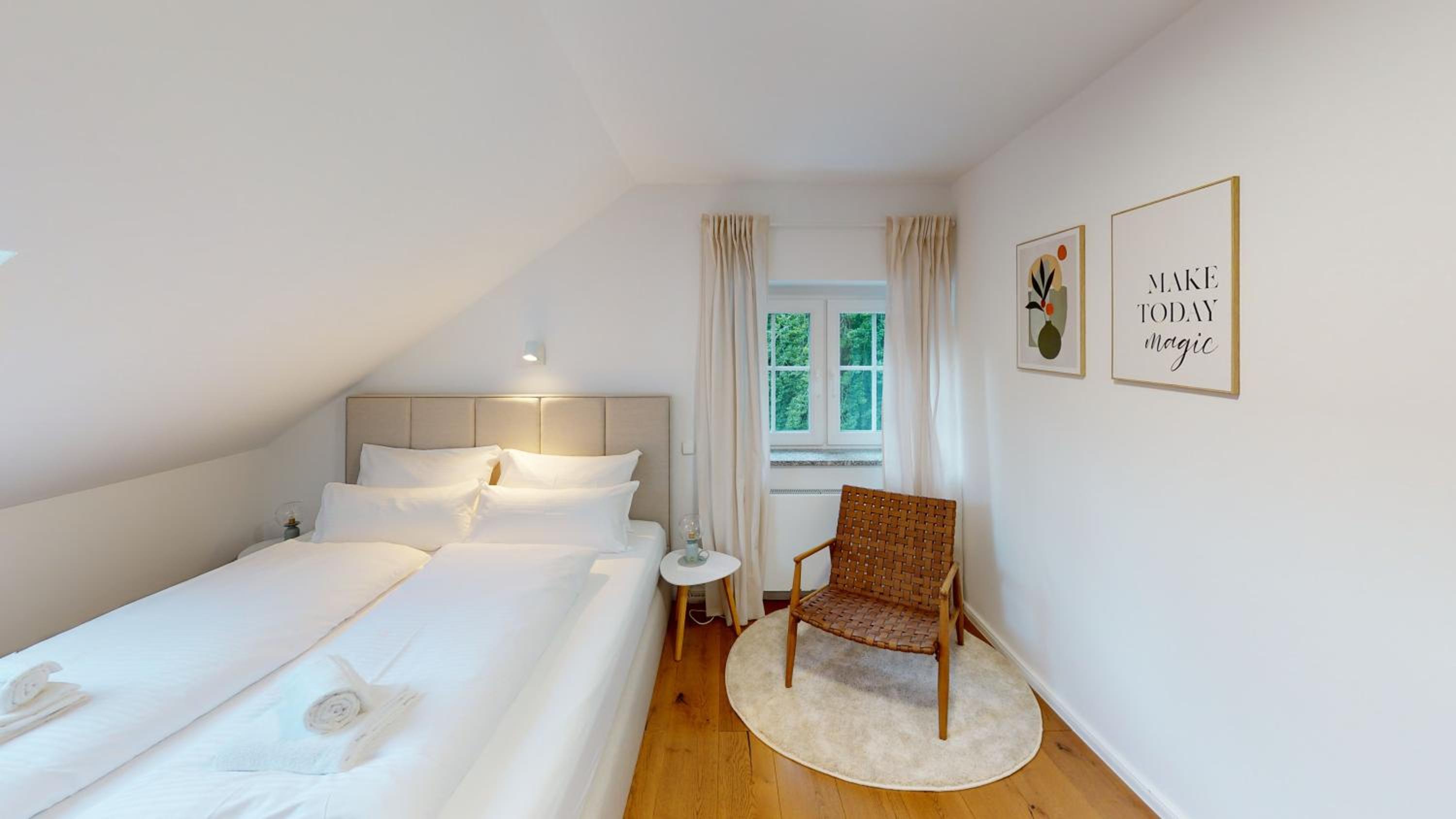 Two-Bedroom Apartment with Garden View