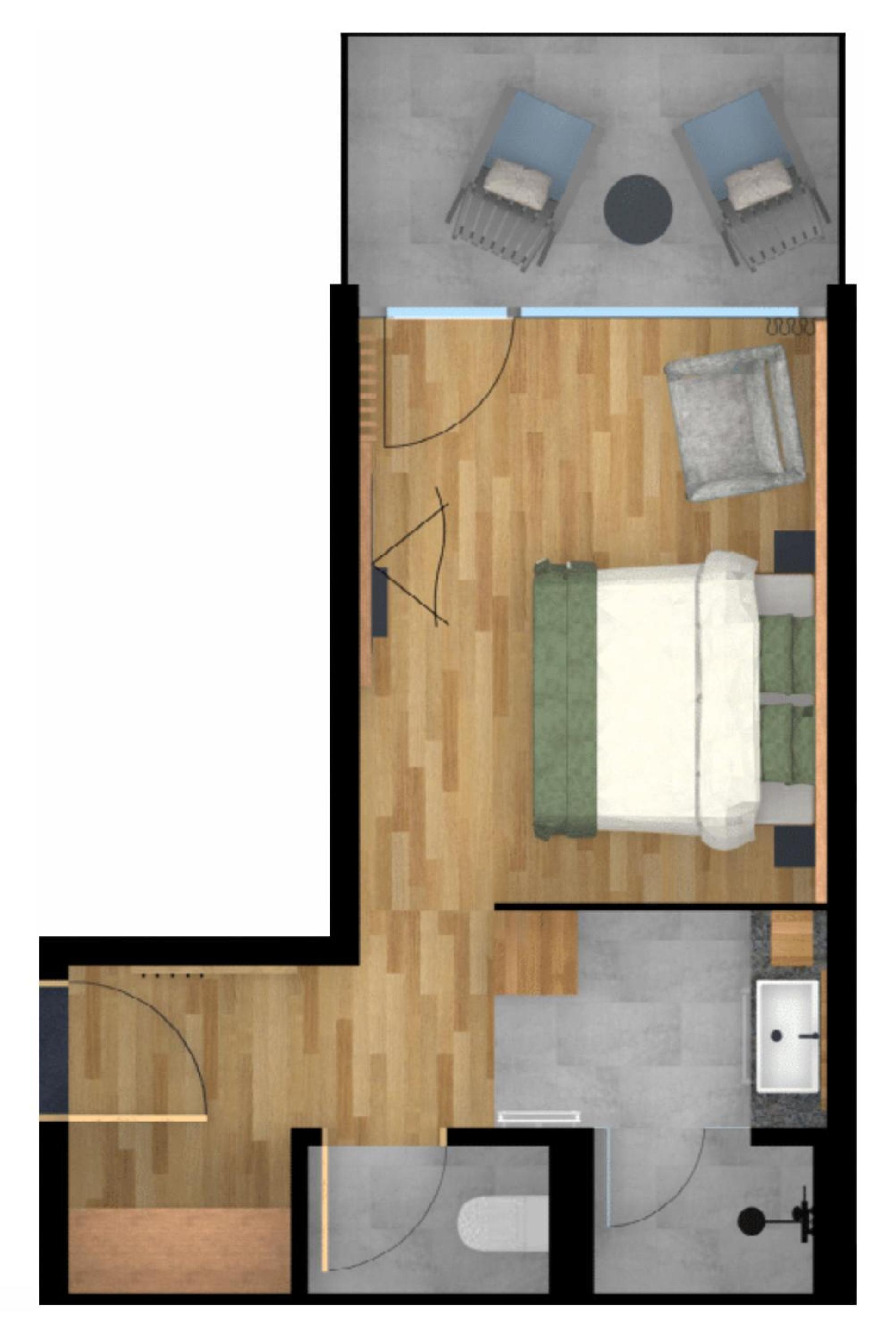 Modern Double room Superior photo 3