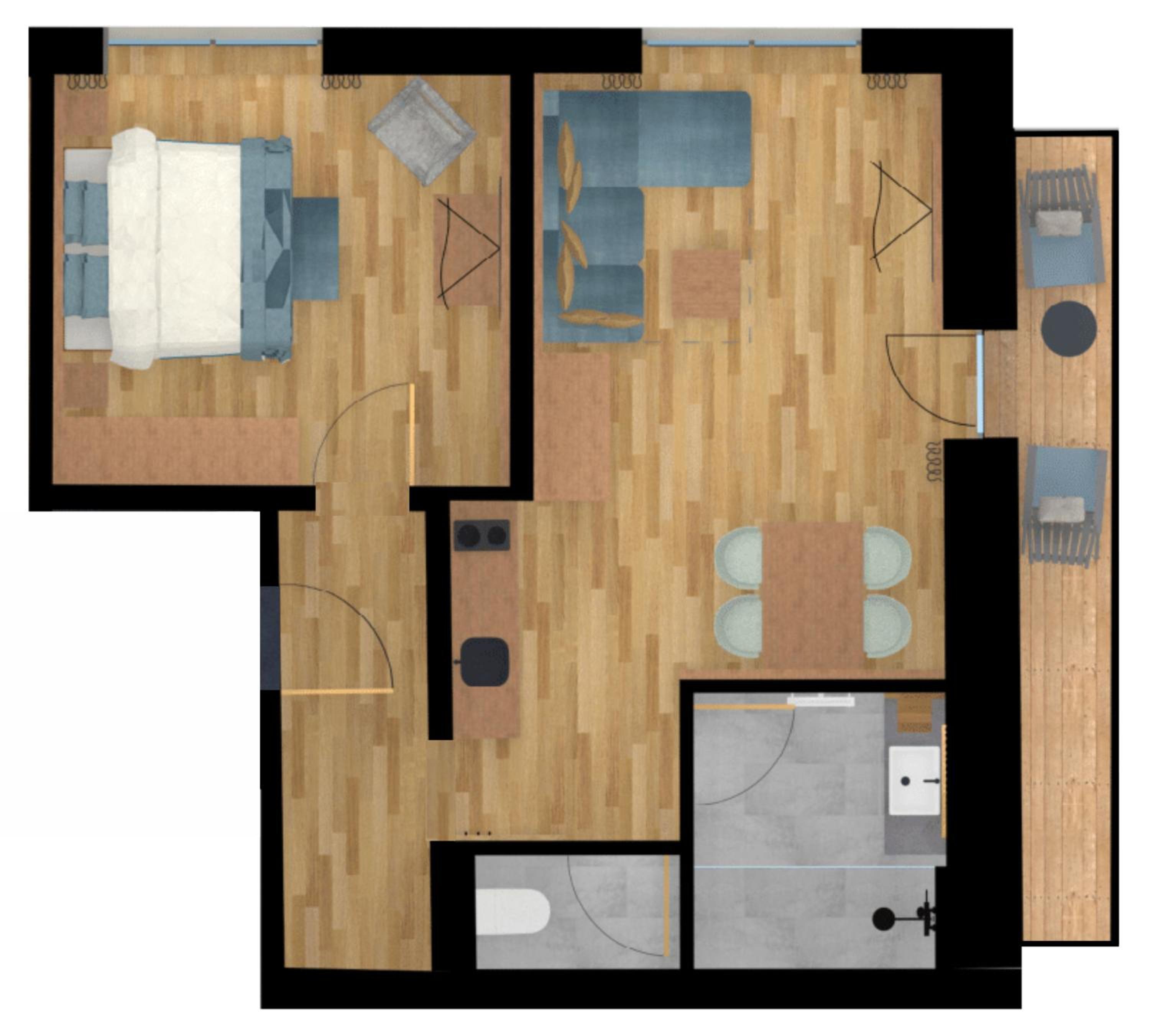 Traditional Apartment Superior - 1 bedroom