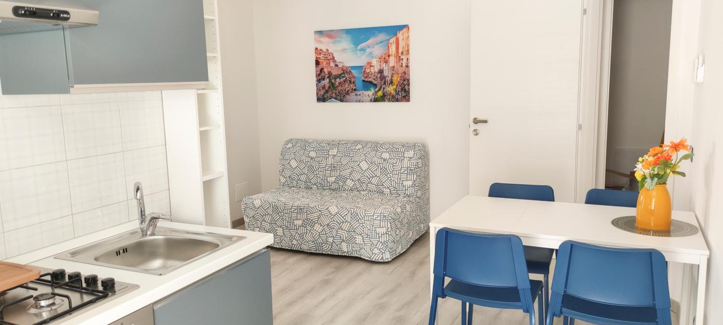Two-Bedroom Apartment with Balcony
