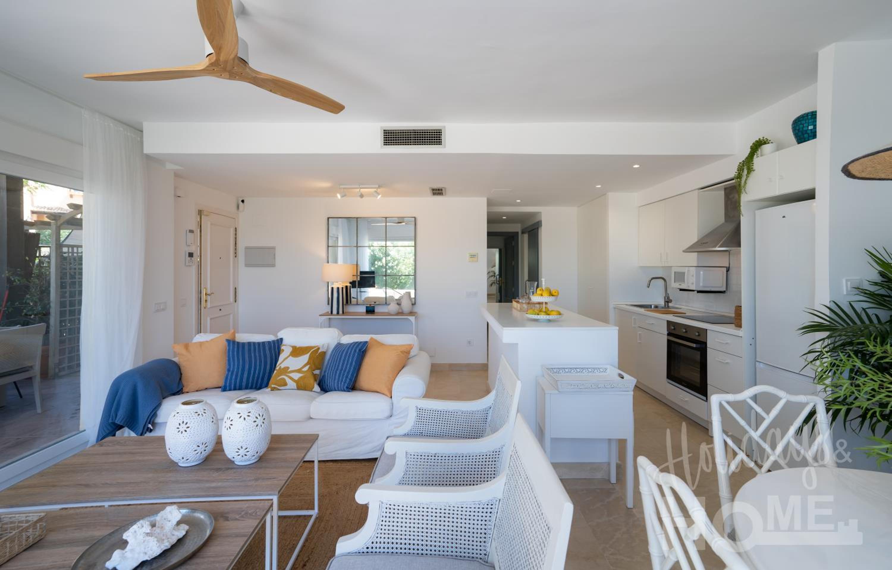 Apartamento de dos habitaciones