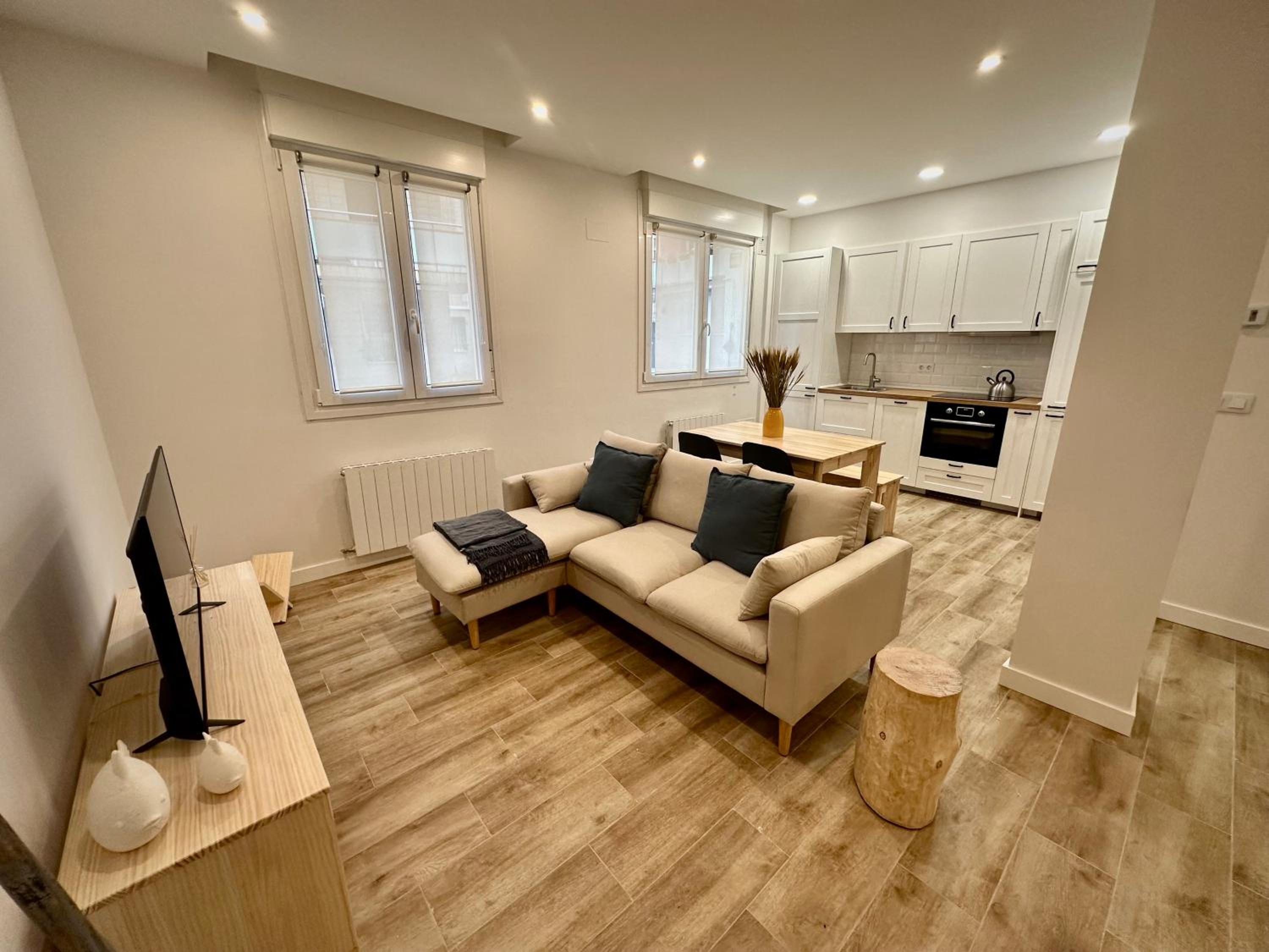 Apartamento de dos habitaciones