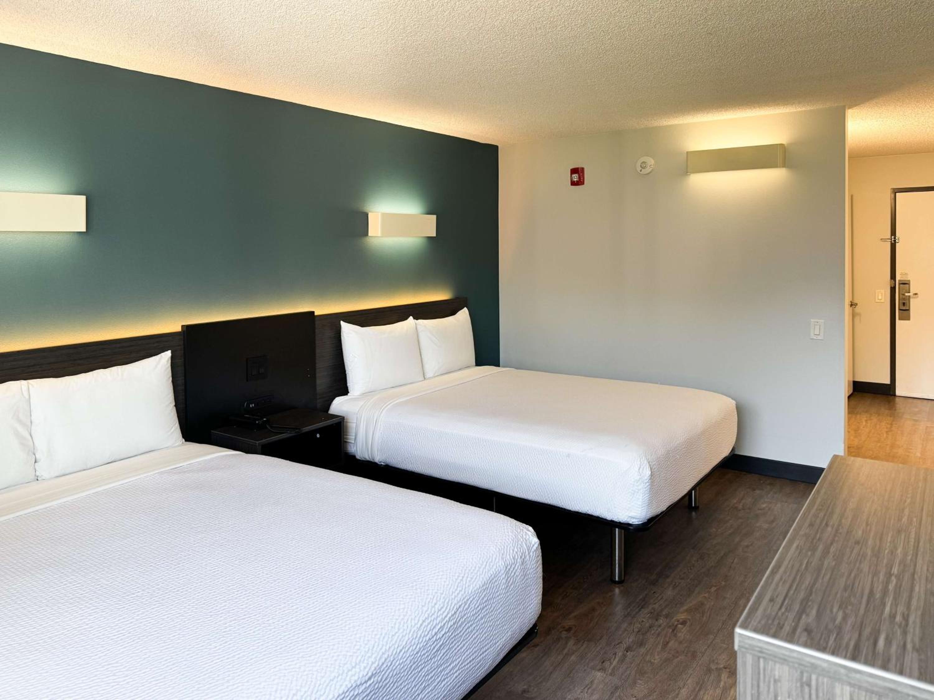 2 Queen Beds | Mobility Accessible| Tub |Non-Smoking | Micfridge |Outdoor Pool