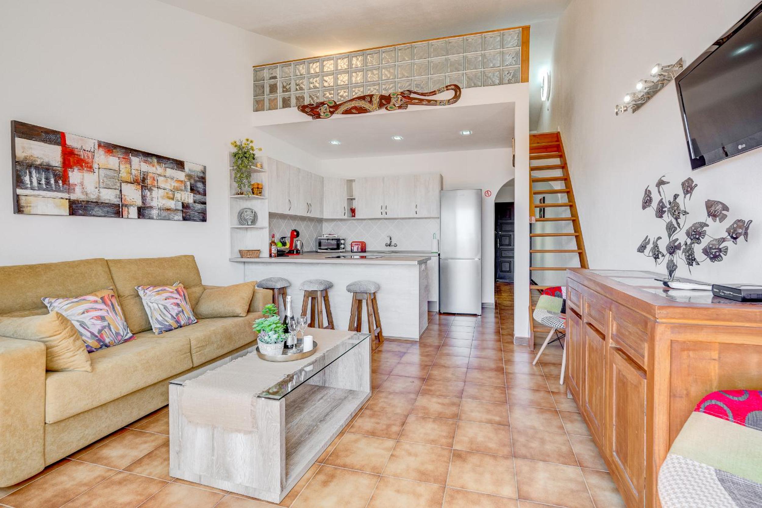 Apartamento de dos habitaciones