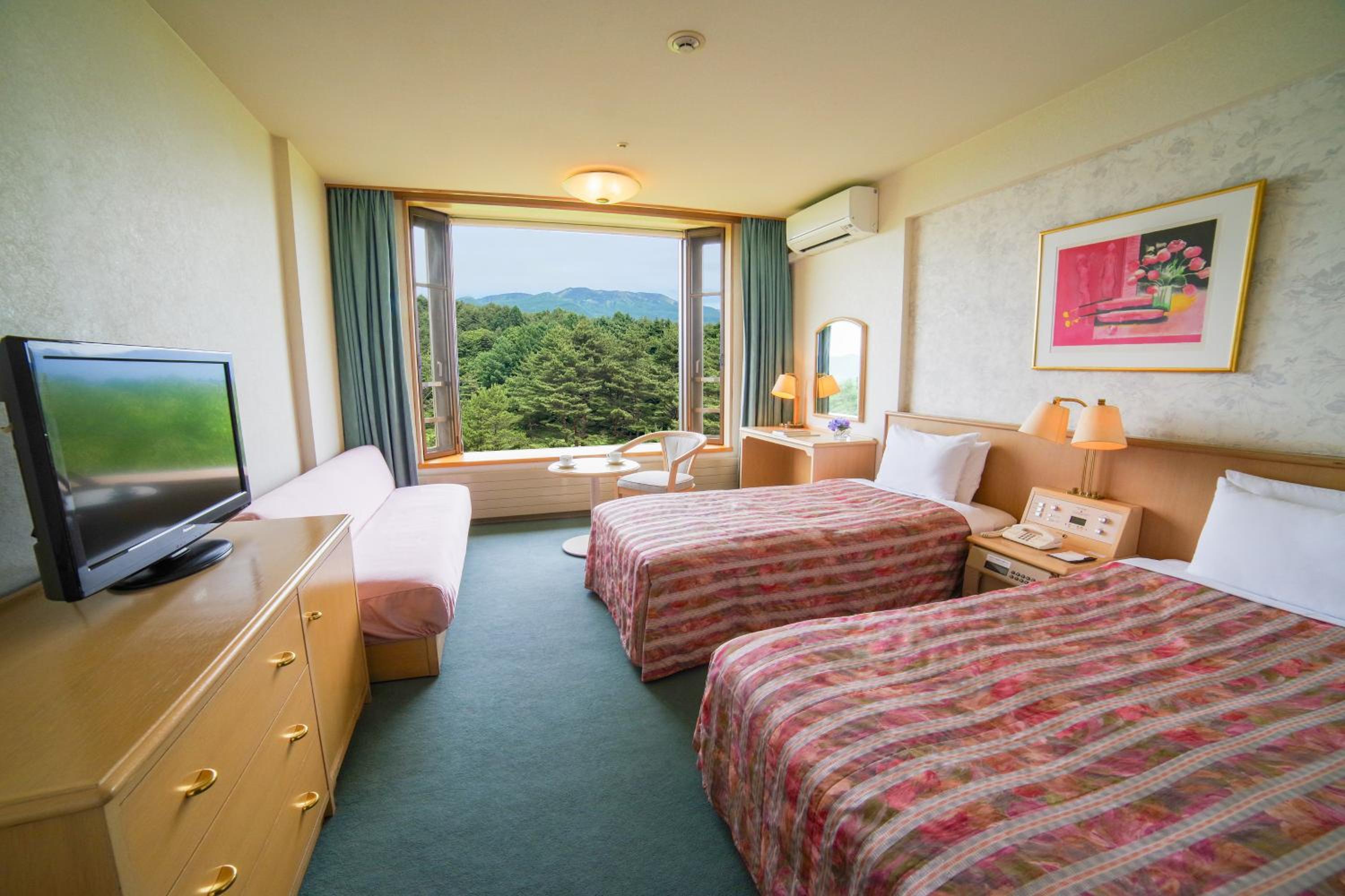Twin Room - Mt. Motoshirane Side (3rd Floor)  - Non-Smoking photo 3