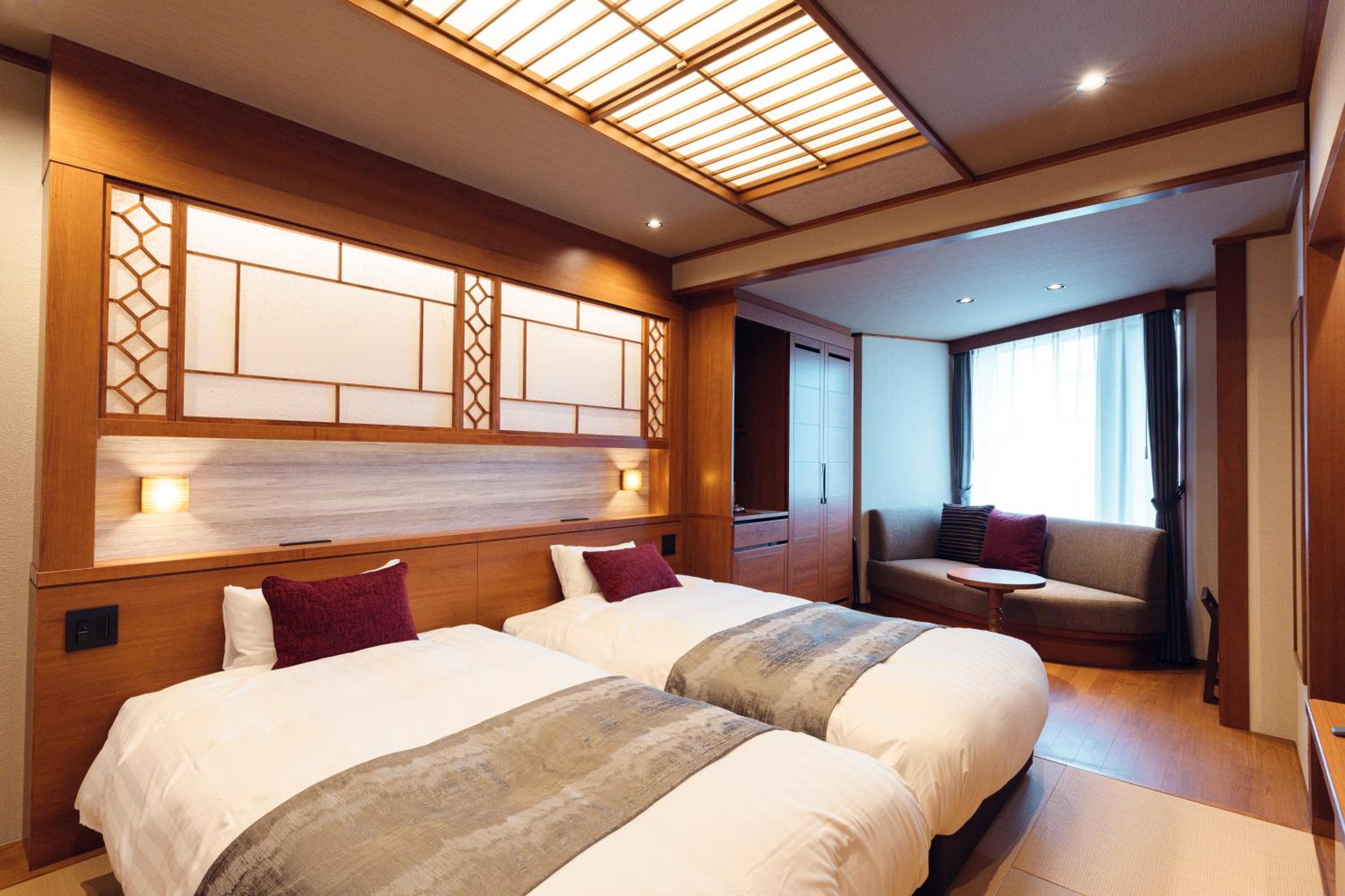 Modern Japanese Style Room with Twin Bed - Non-Smoking