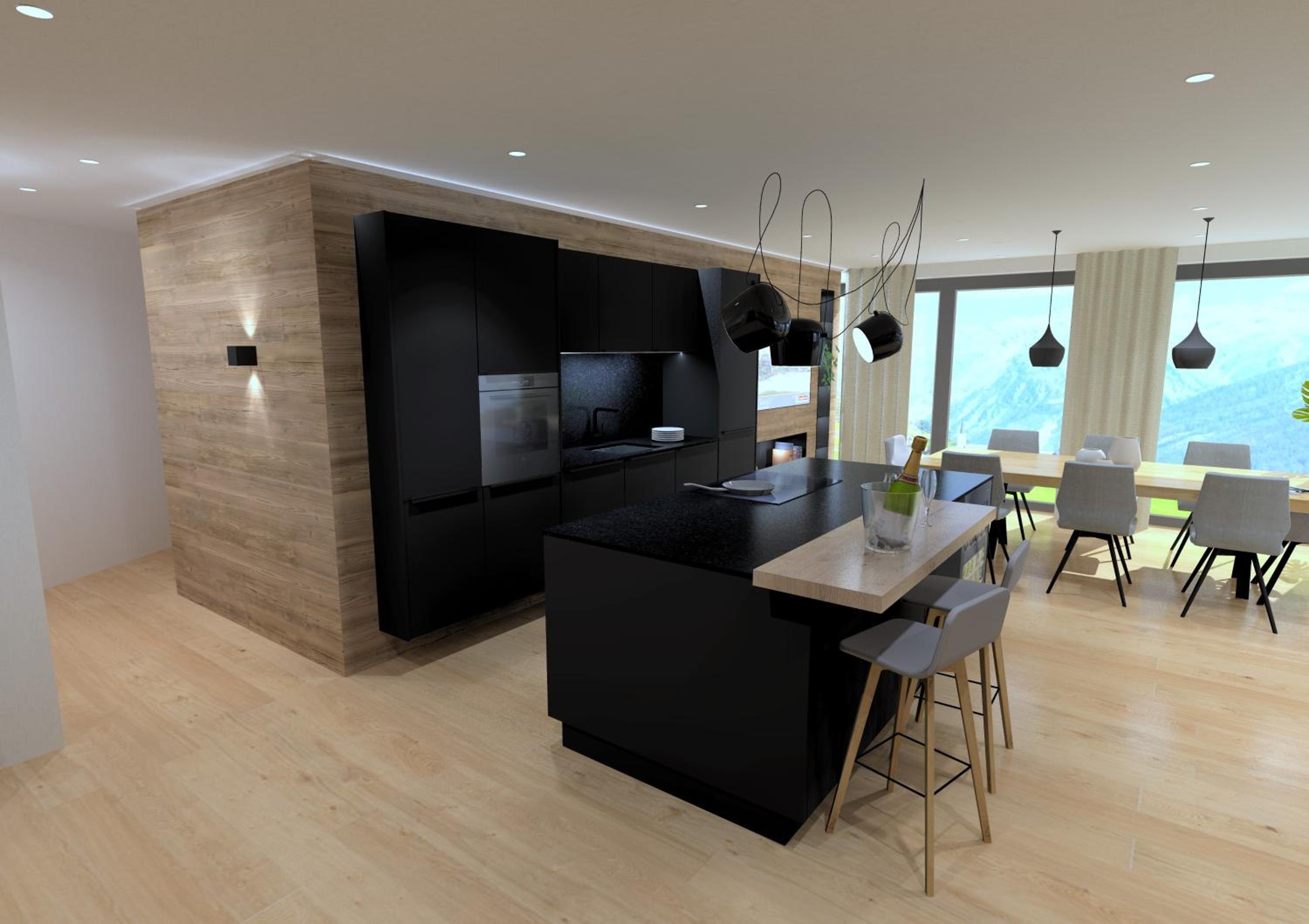 Four-Bedroom Suite Apartment photo 2