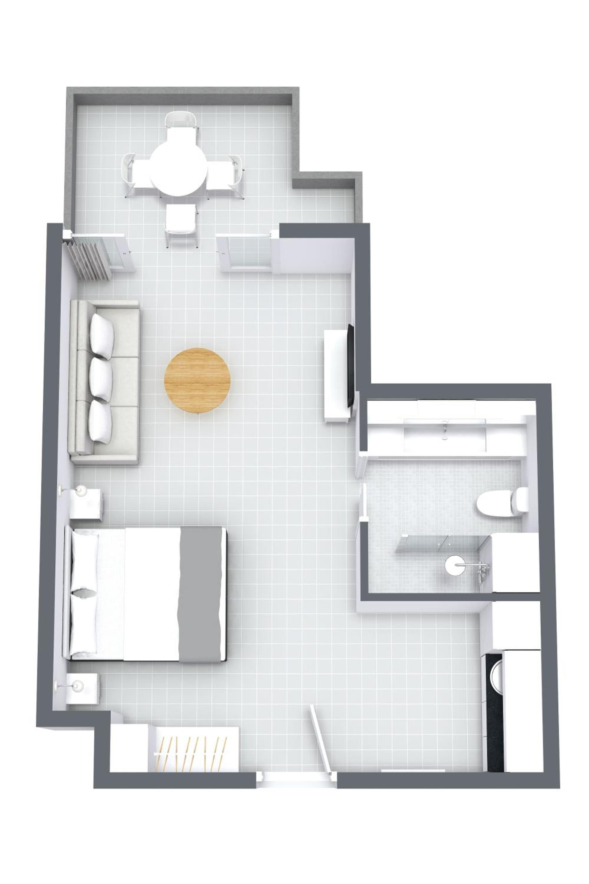 Studio with Sea View