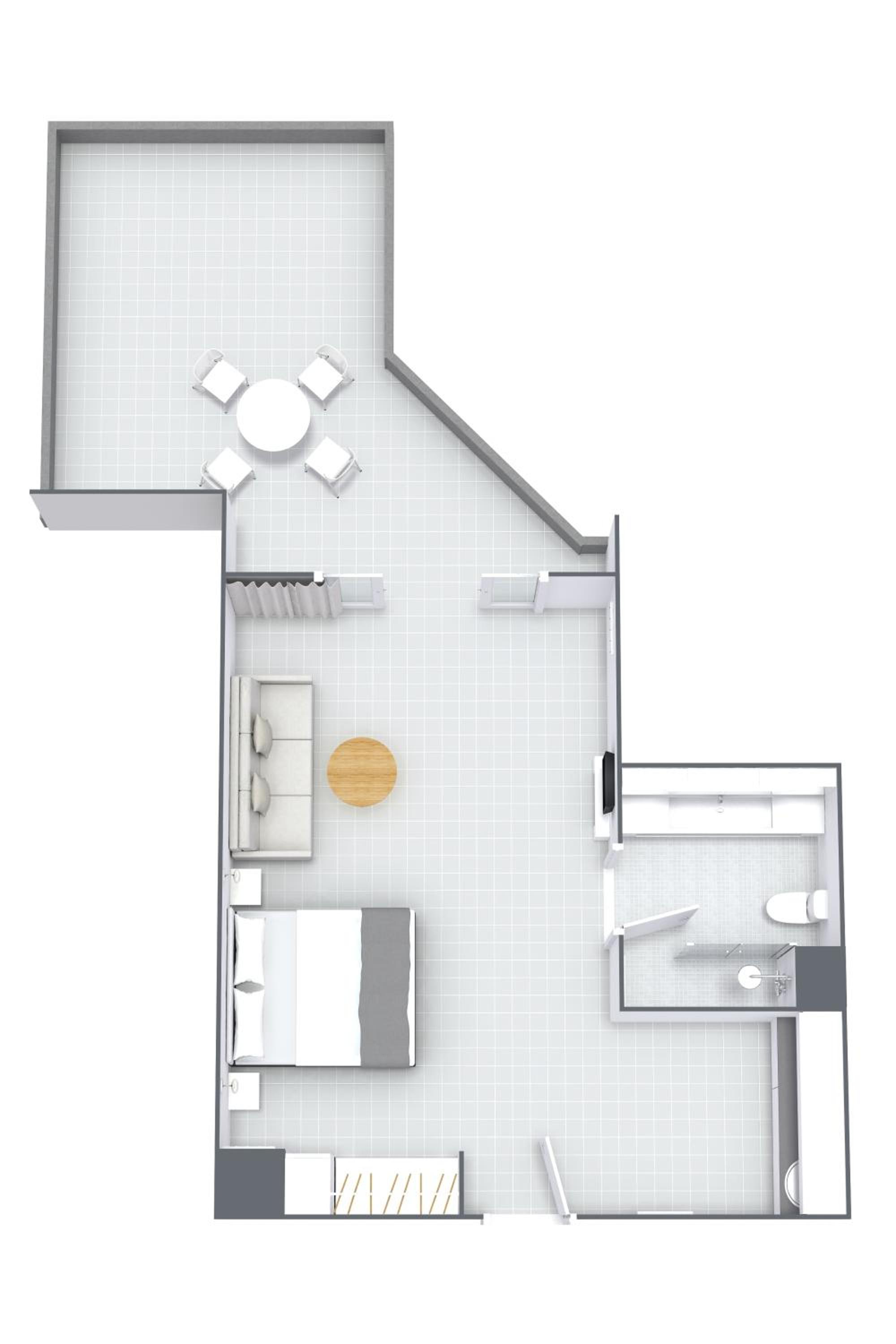 Studio with Sea View