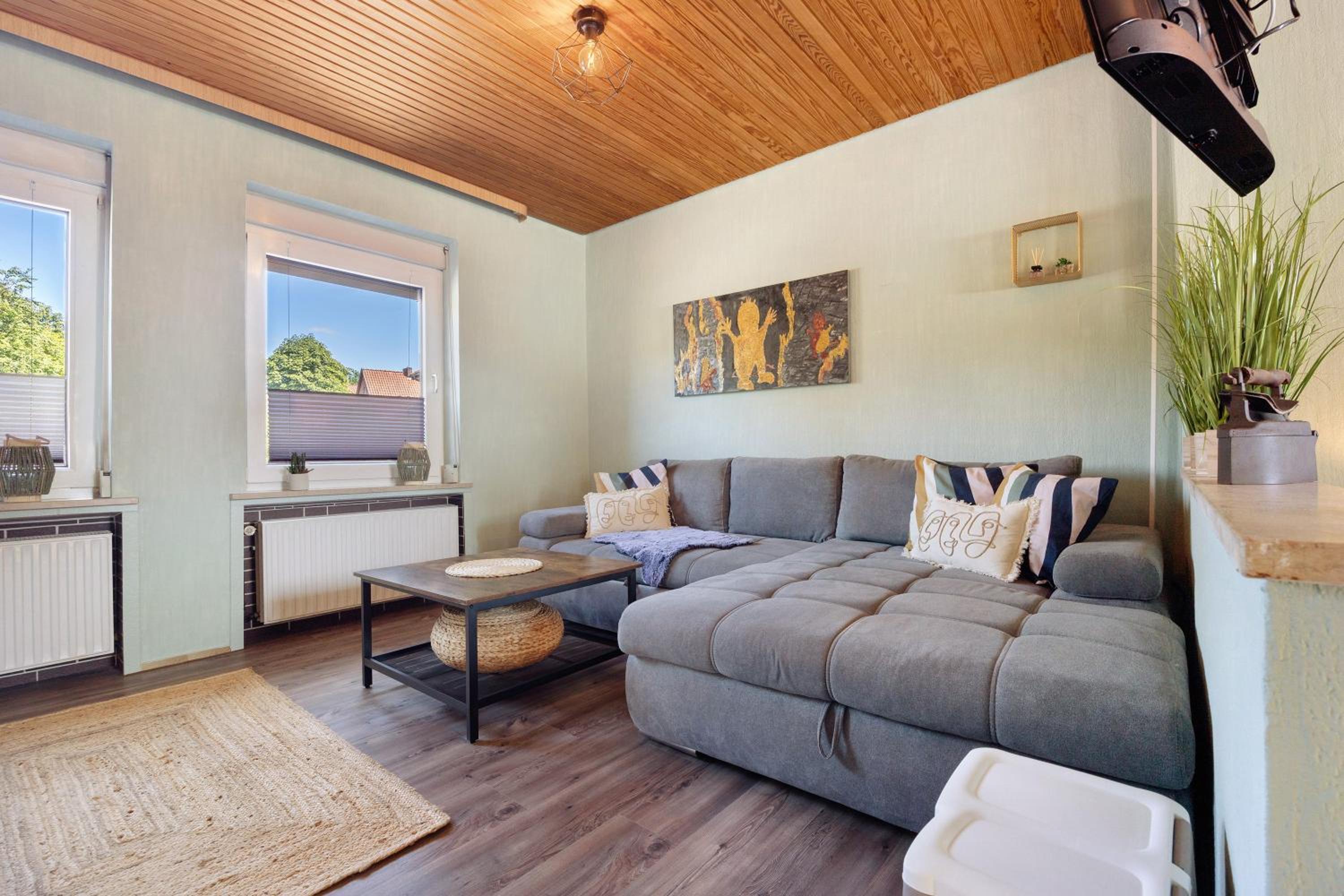 One-Bedroom Apartment with Garden View