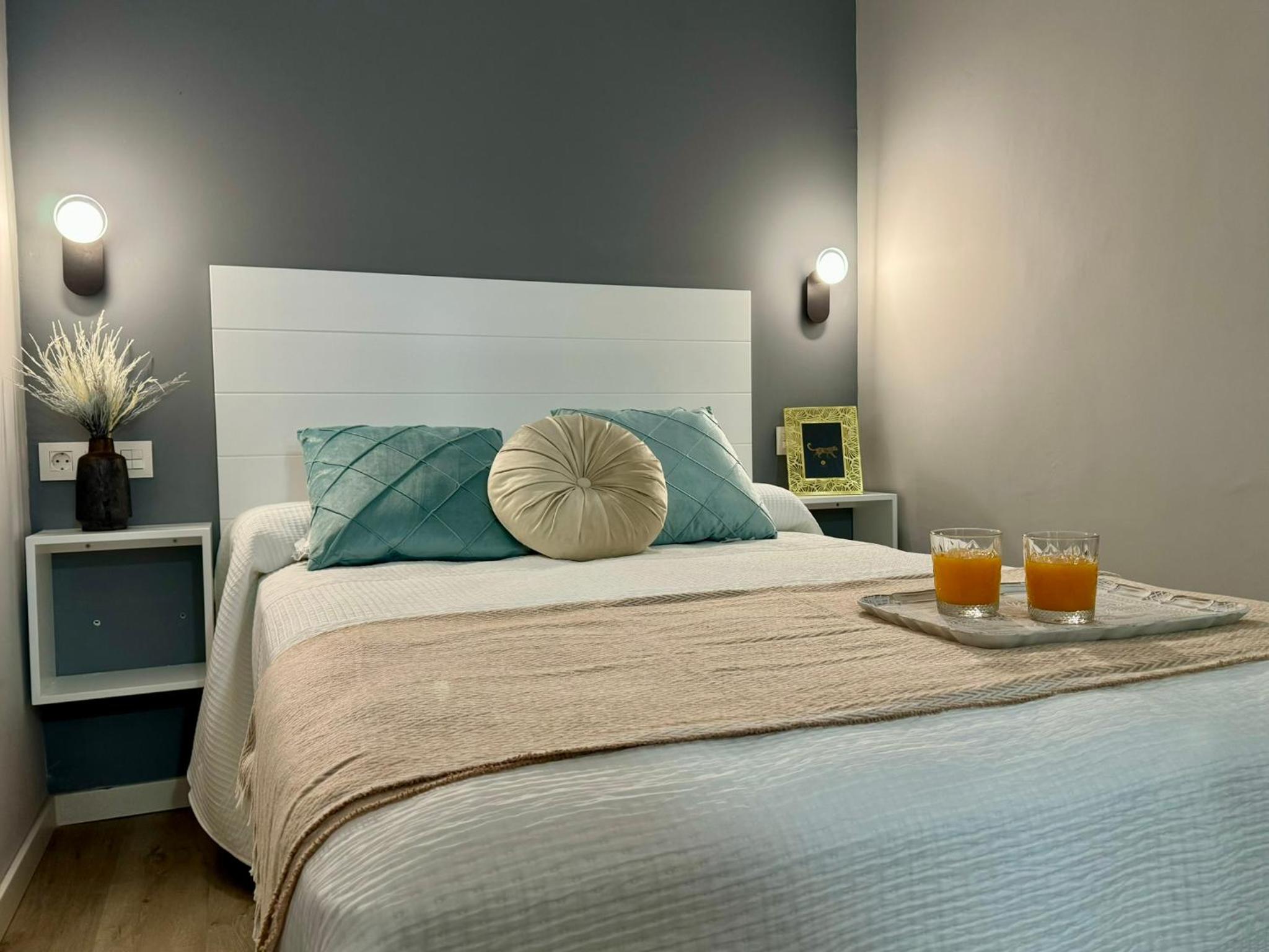 Estudio con sofá cama