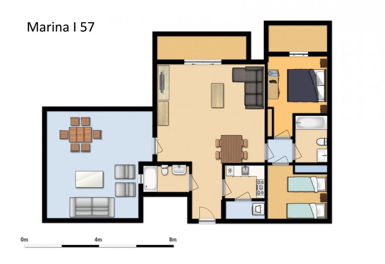 Two-Bedroom Apartment photo 2