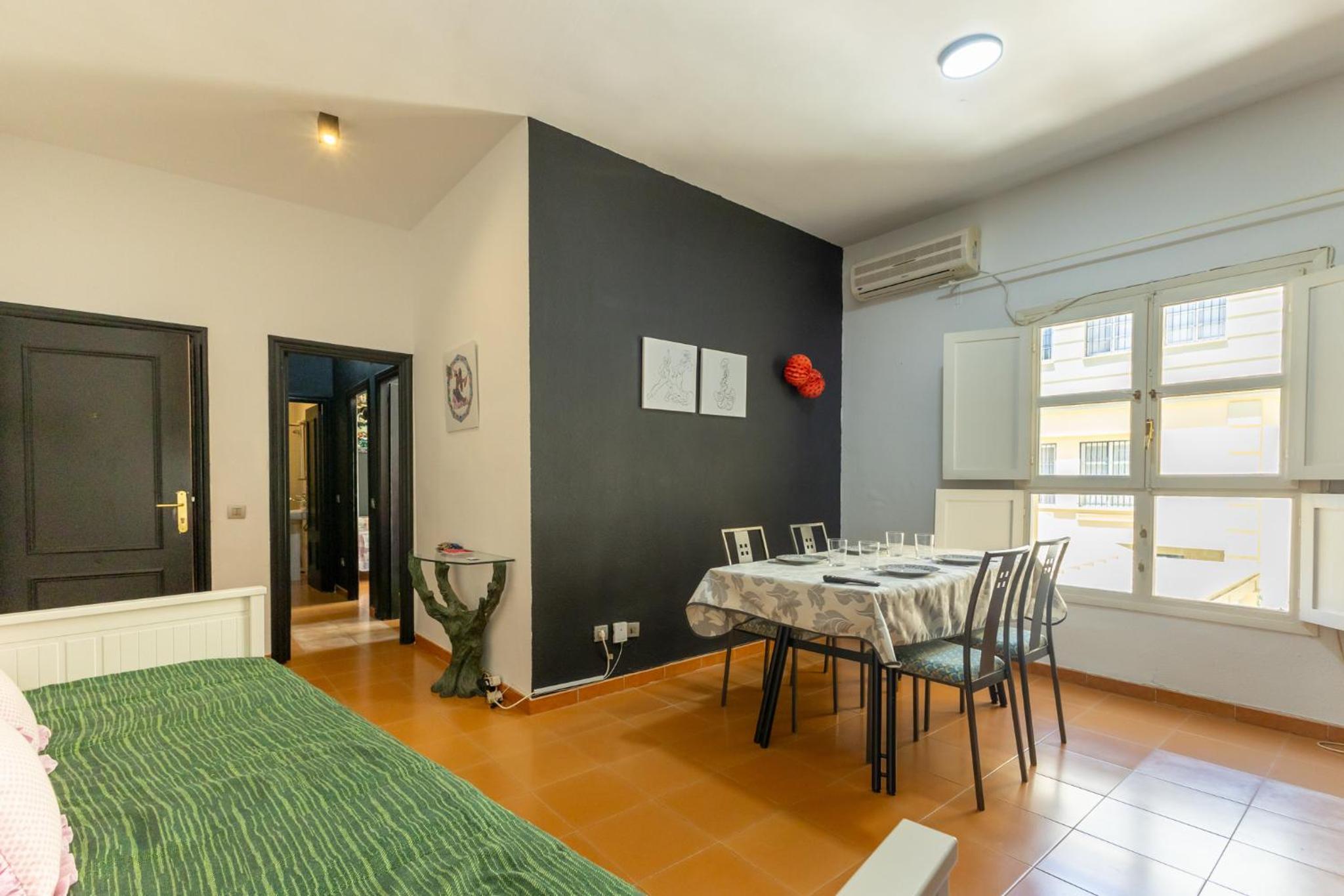 Apartamento de dos habitaciones